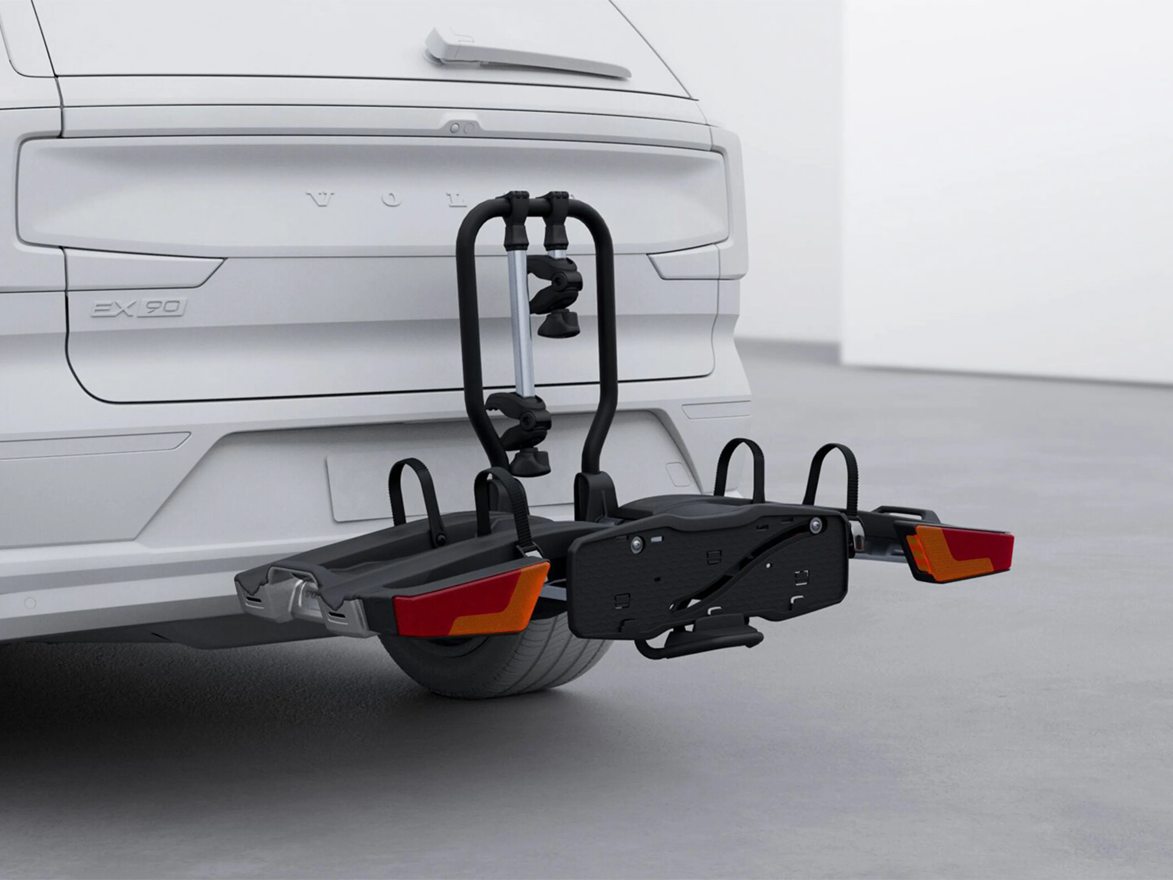 Porte-vélos pliable, 2 vélos Volvo
