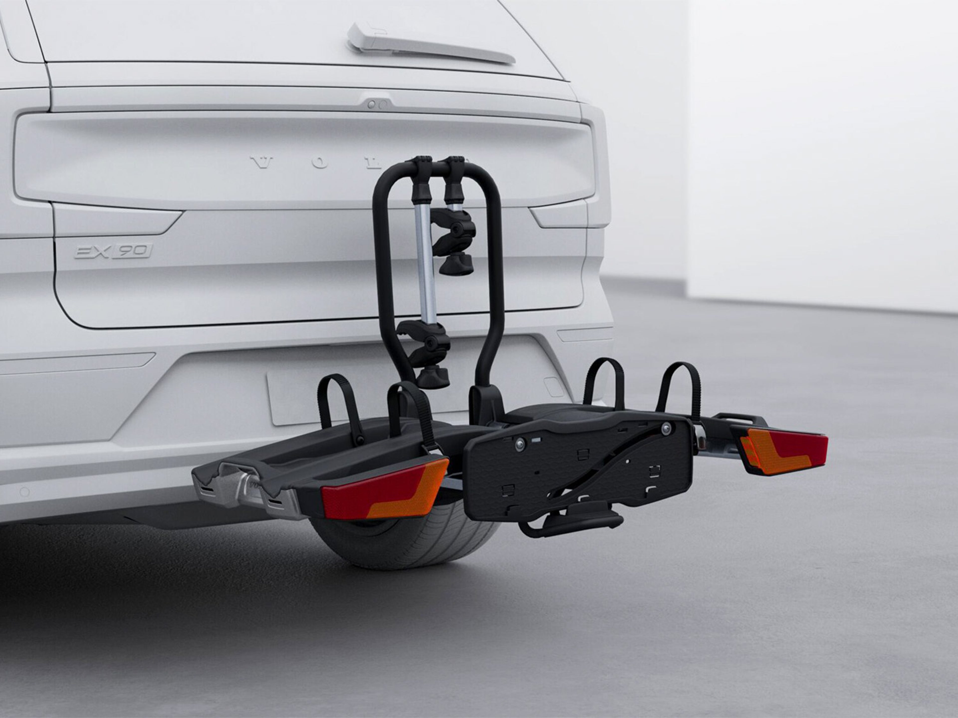 Porte-vélos pliable, 2 vélos Volvo