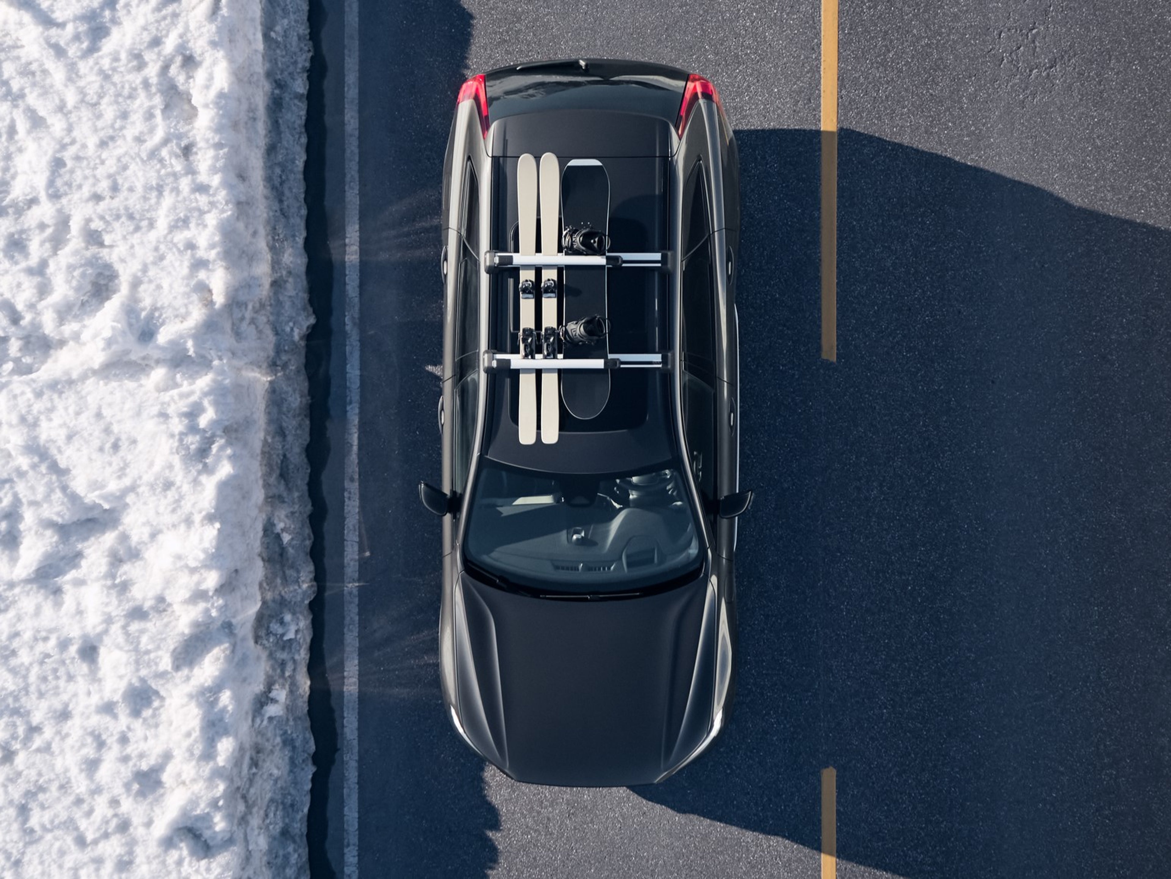 Volvo Accessories - Ski Carrier on XC60