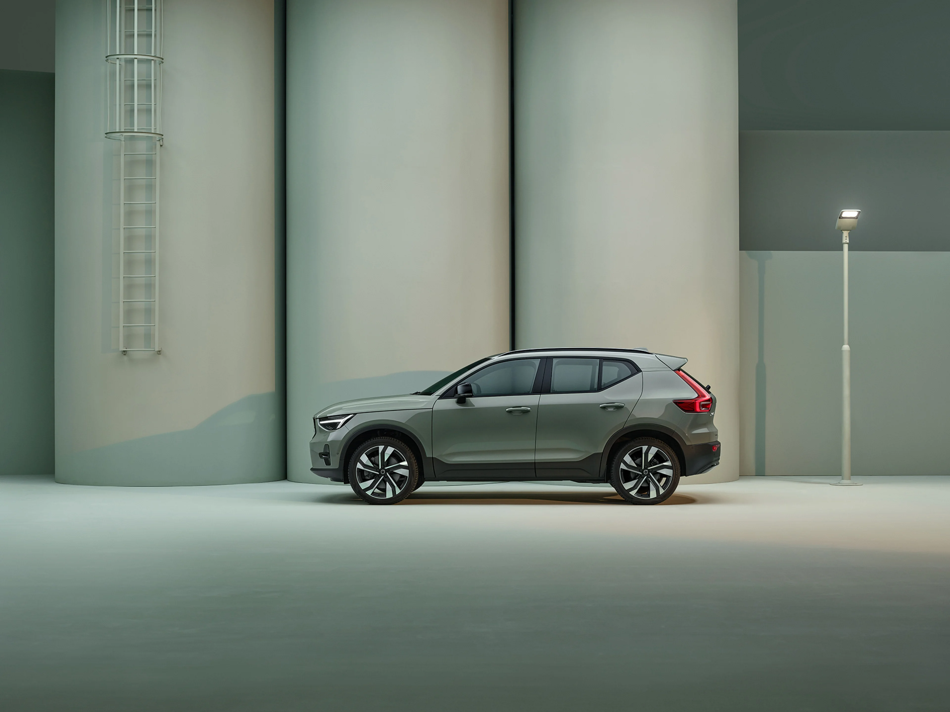 Perfil XC40 verde sage