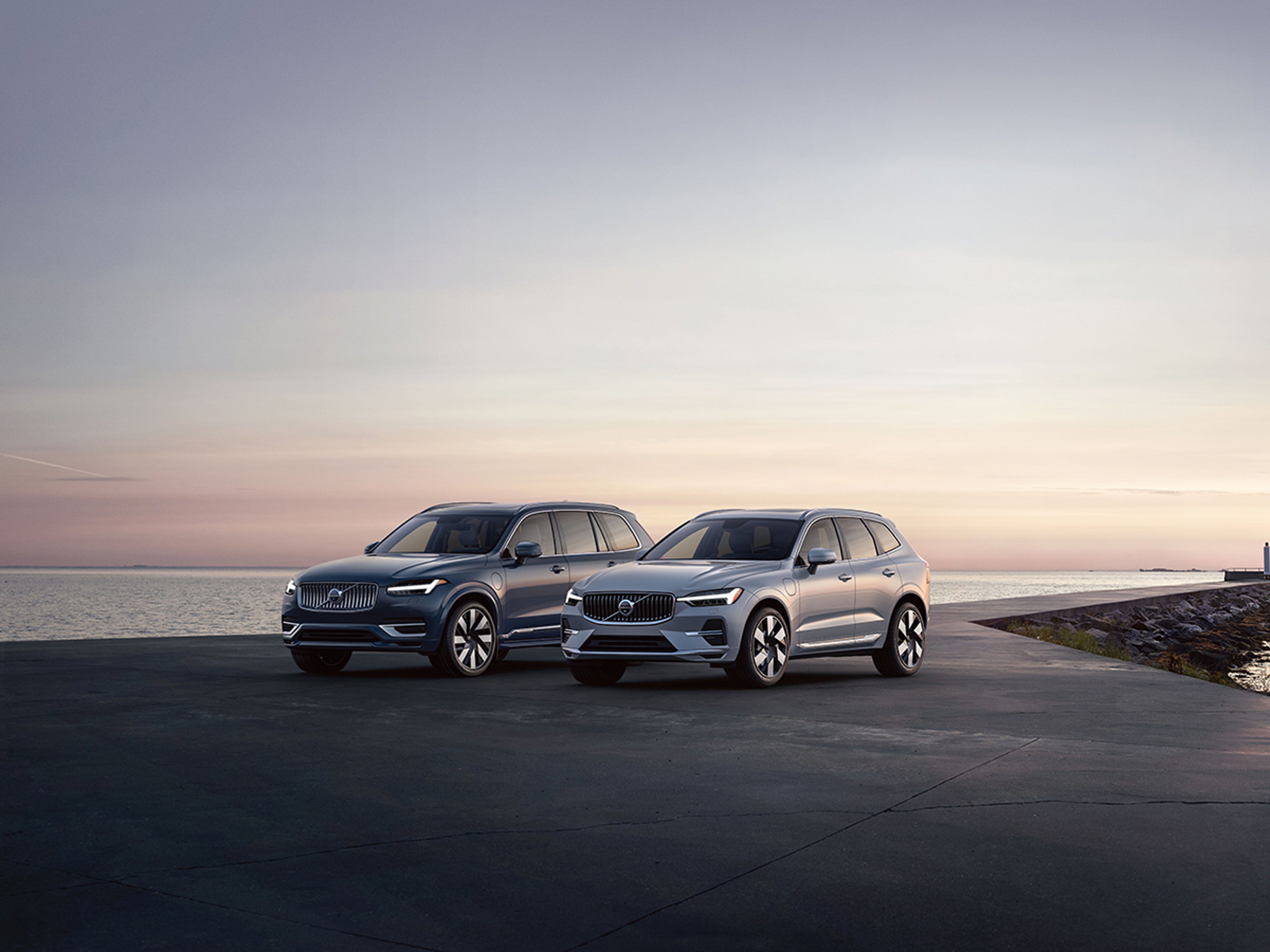 Volvo Affinity Program - 2 Volvos parked