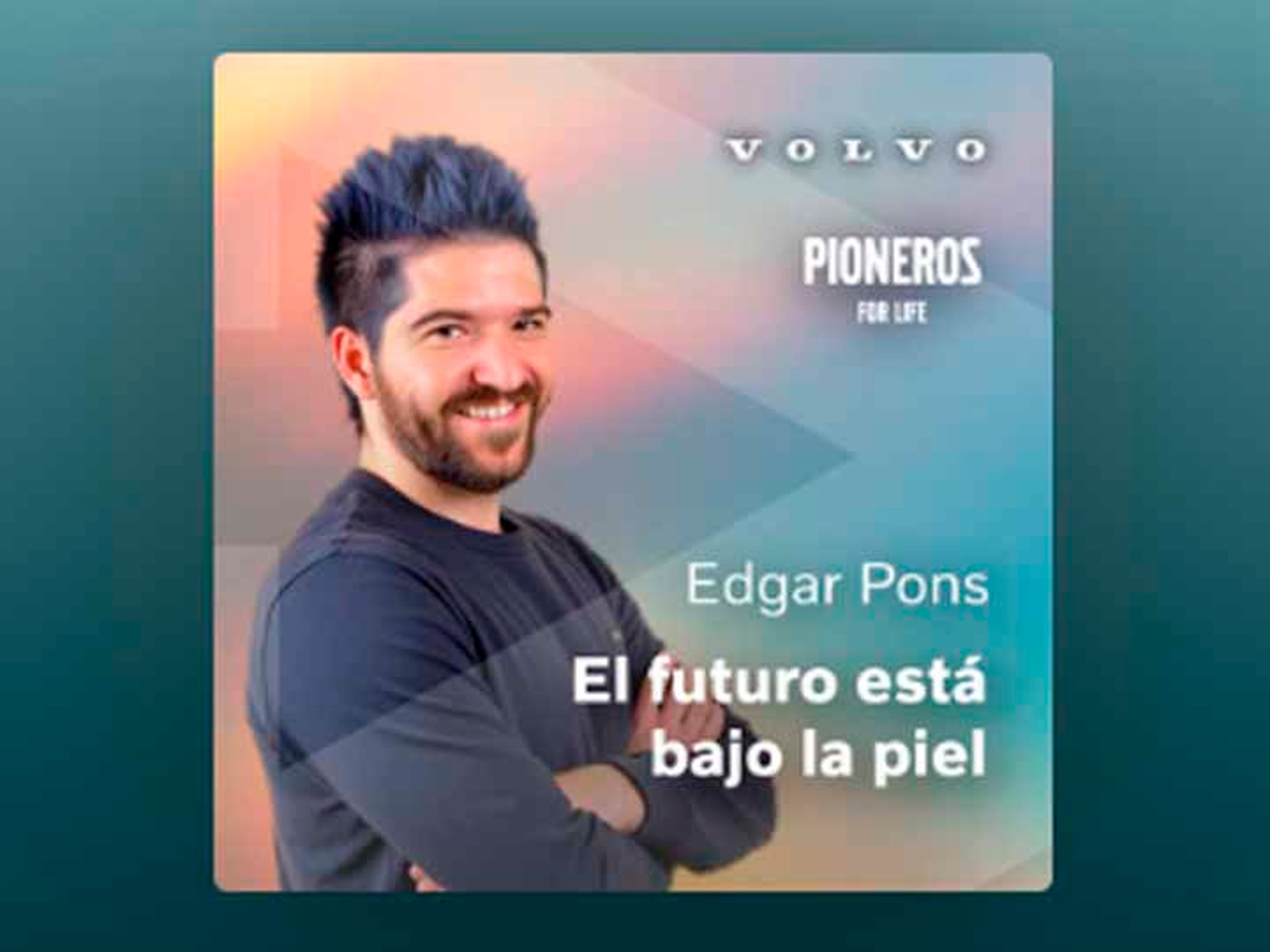 Edgar Pons en un nuevo podcast de Volvo