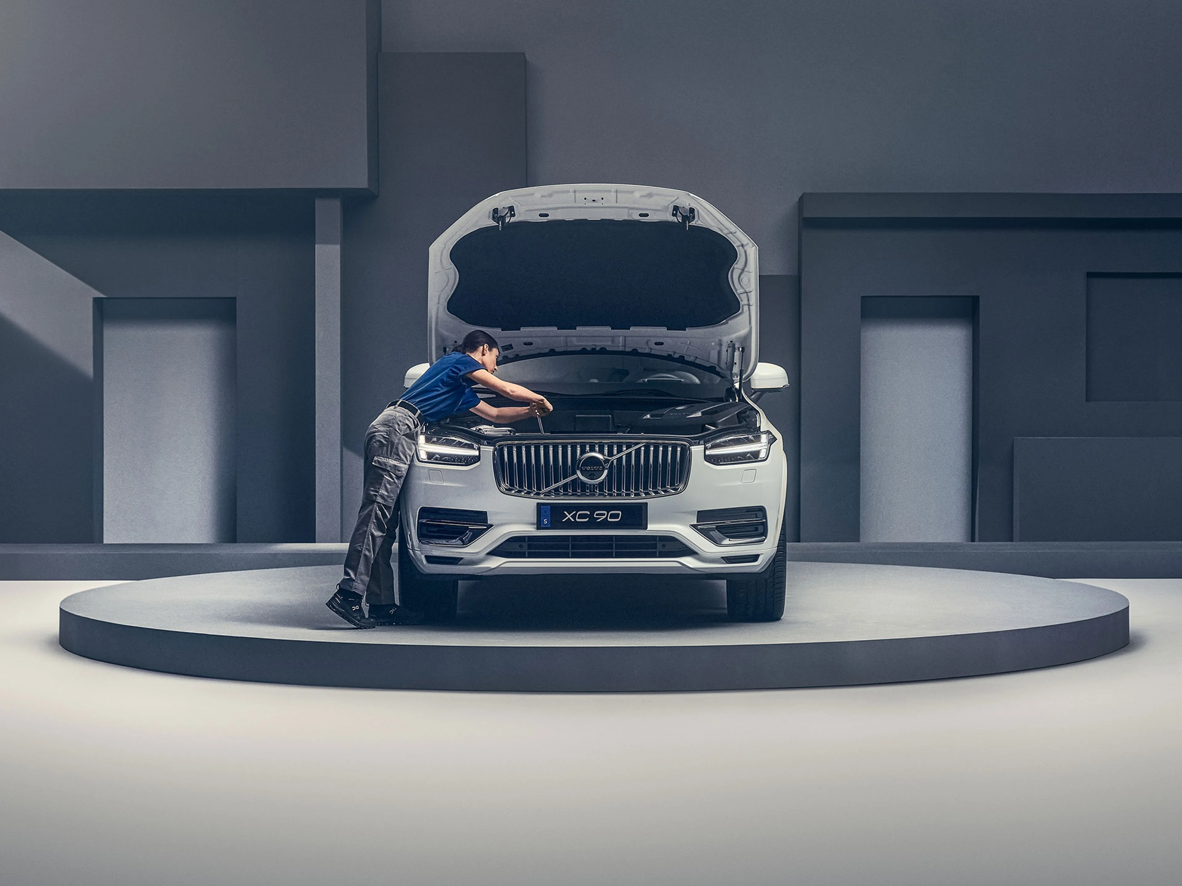 entretien xc90 par un garagiste