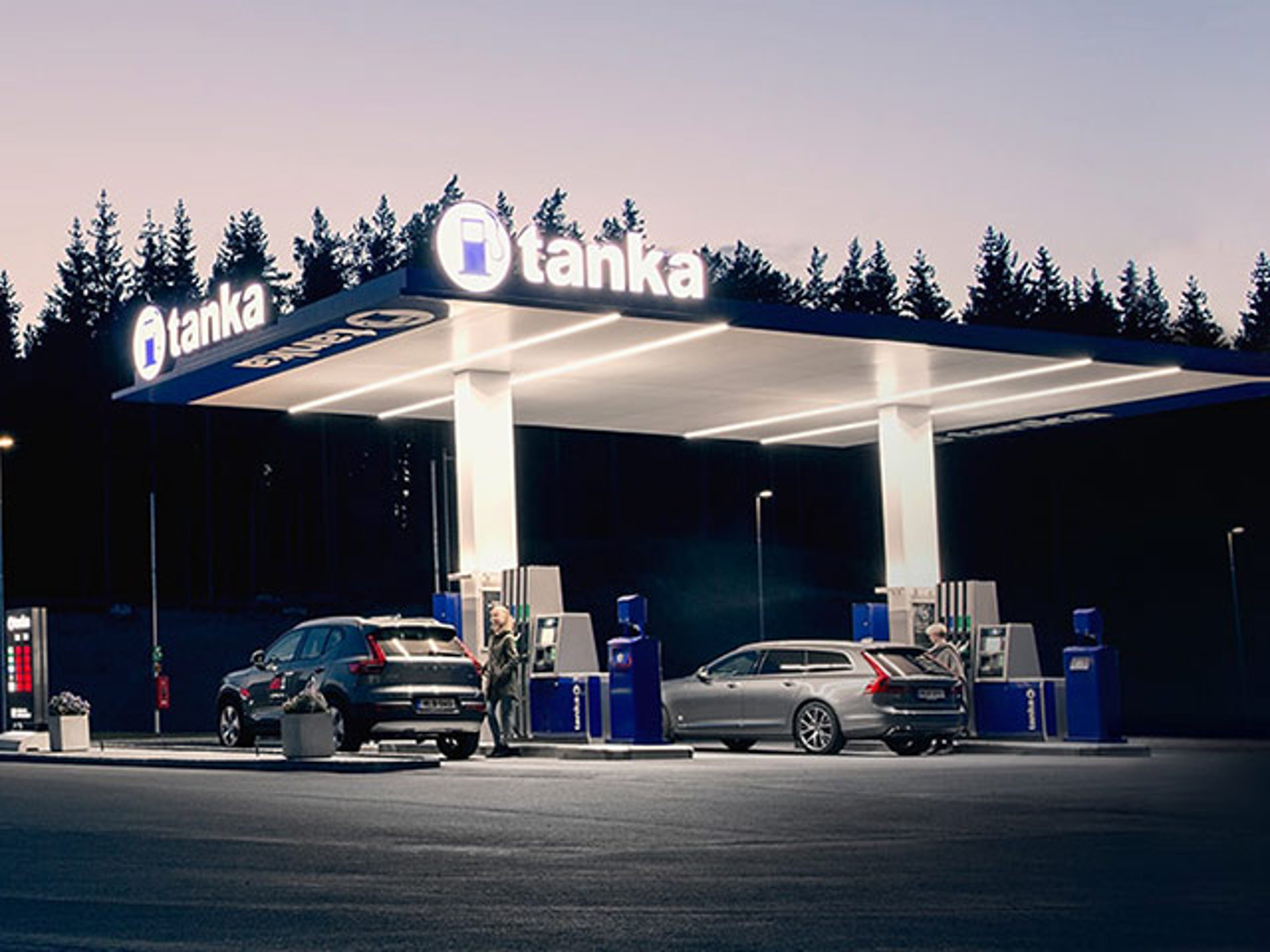 Tanka bensinstation