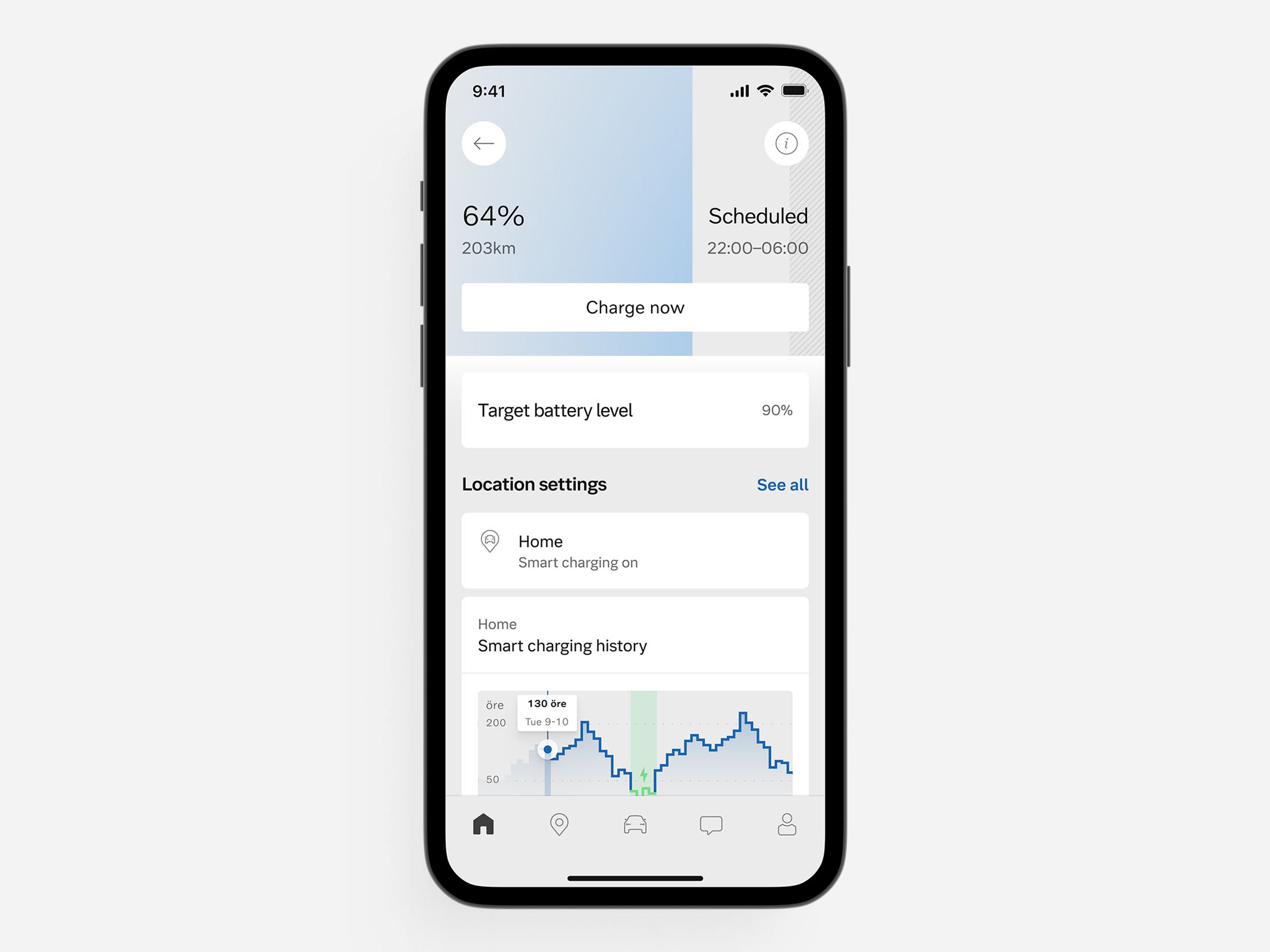 Volvo smart charger app