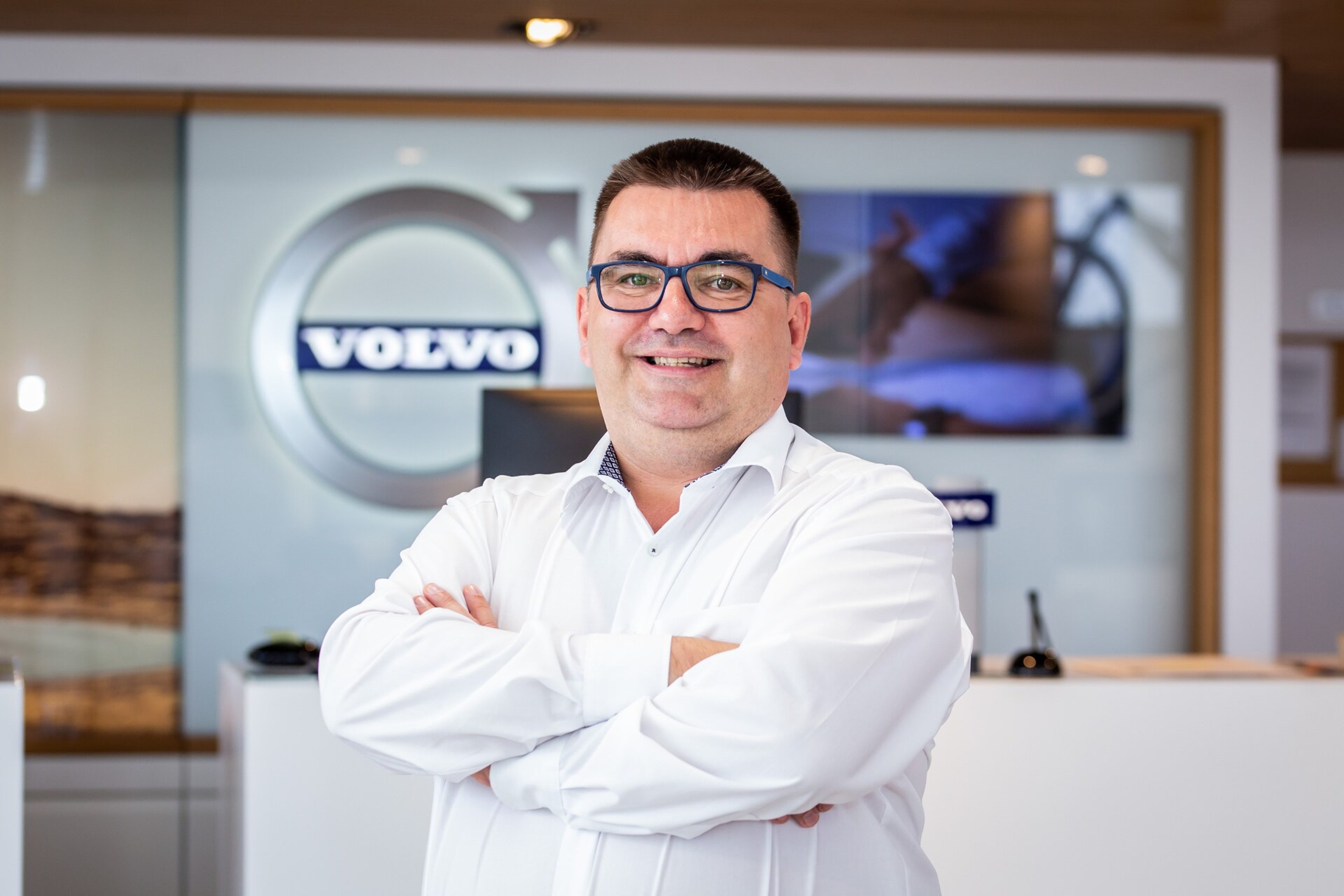 Nagy János, a Volvo Galéria és Szerviz ügyvezető igazgatója