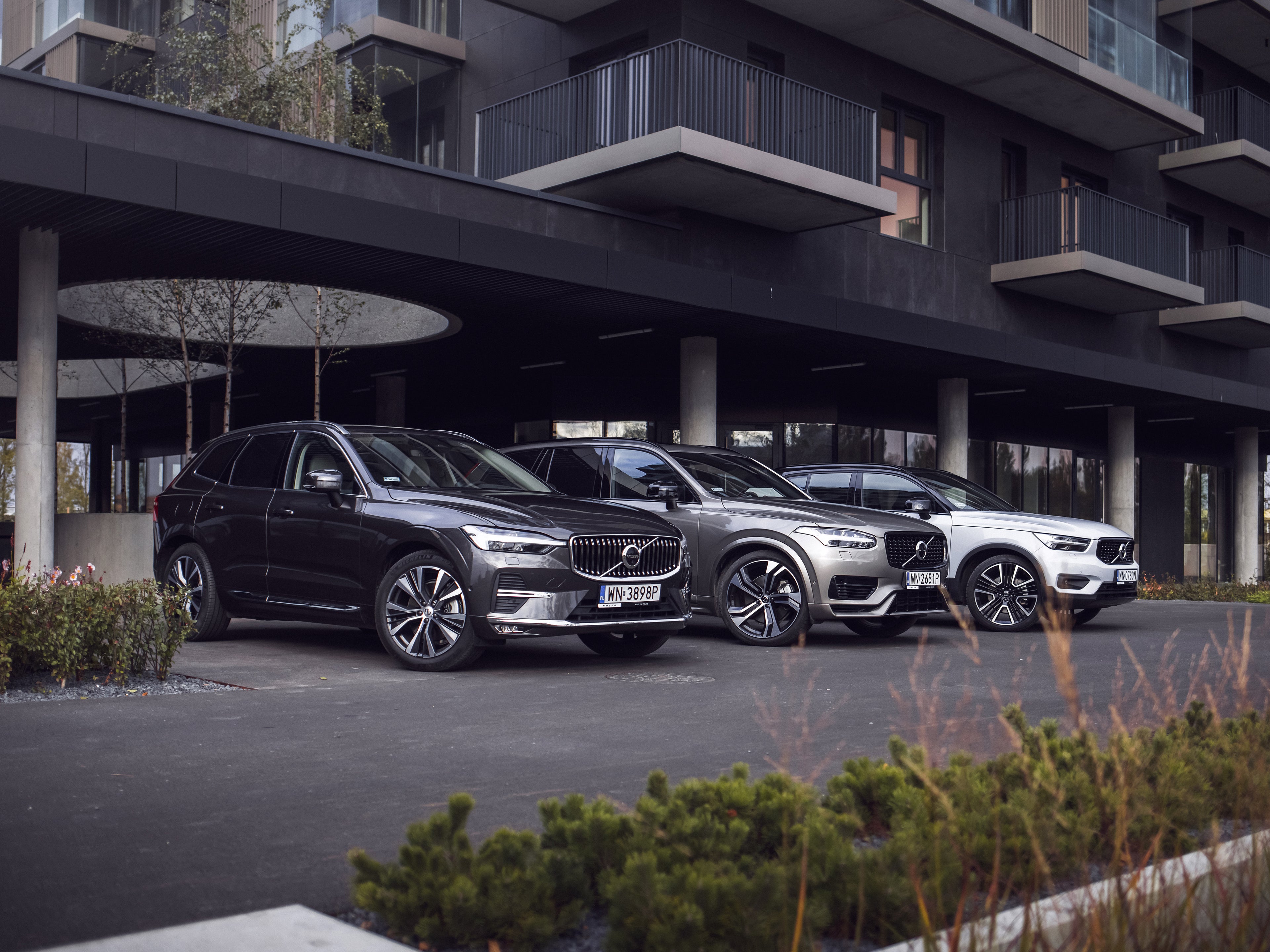 Volvo XC60 XC90 XC40 architektura