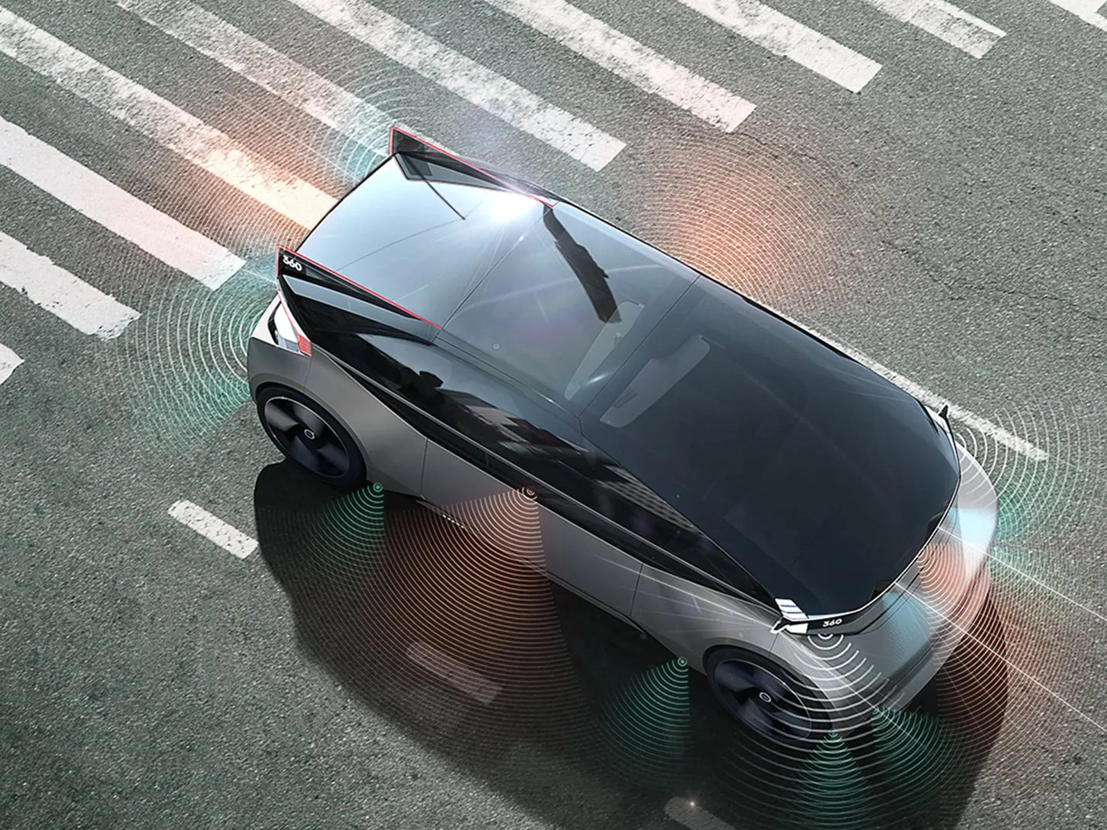 Nosso carro conceito totalmente autônomo.