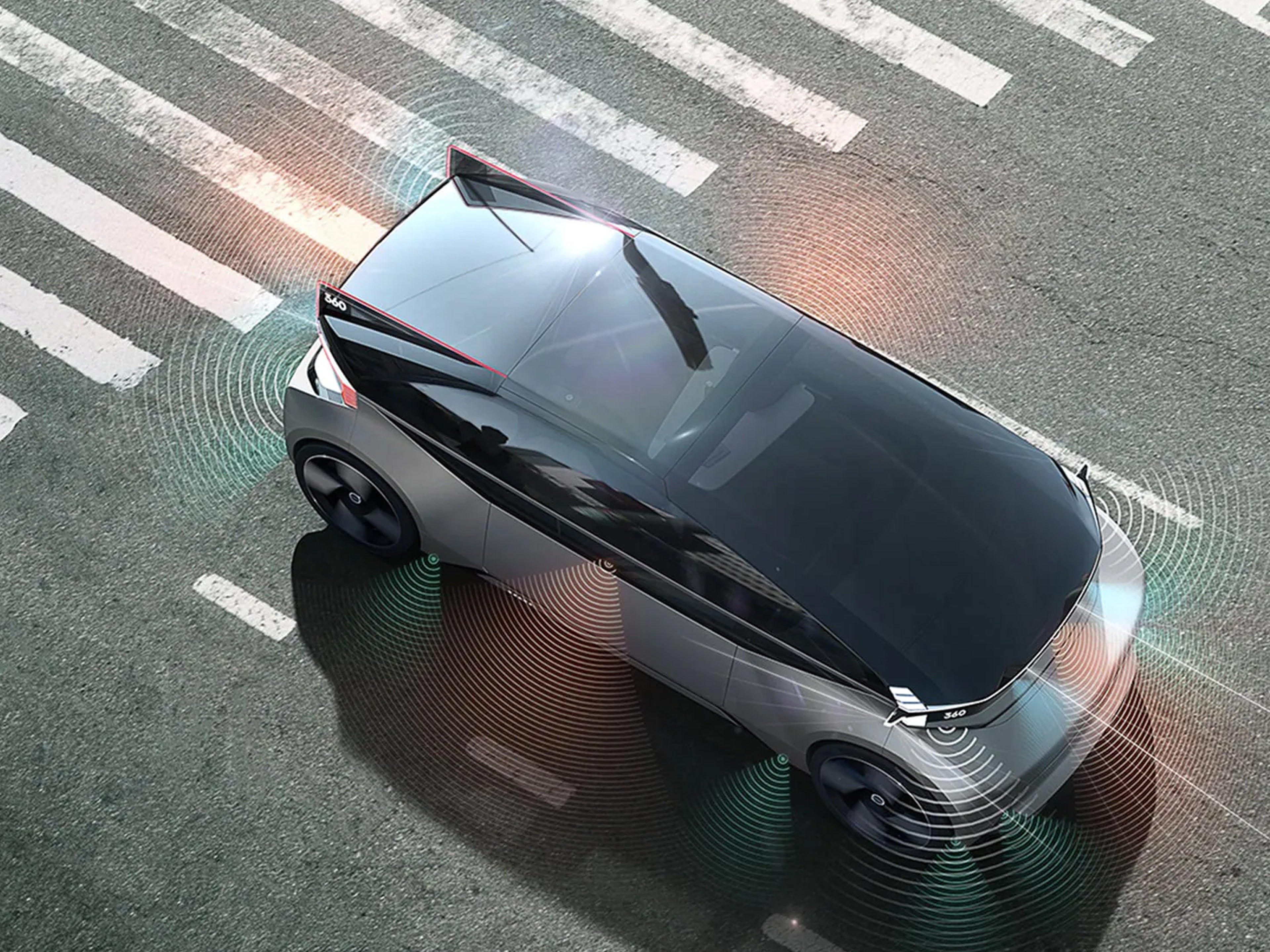 Nosso carro conceito totalmente autônomo.