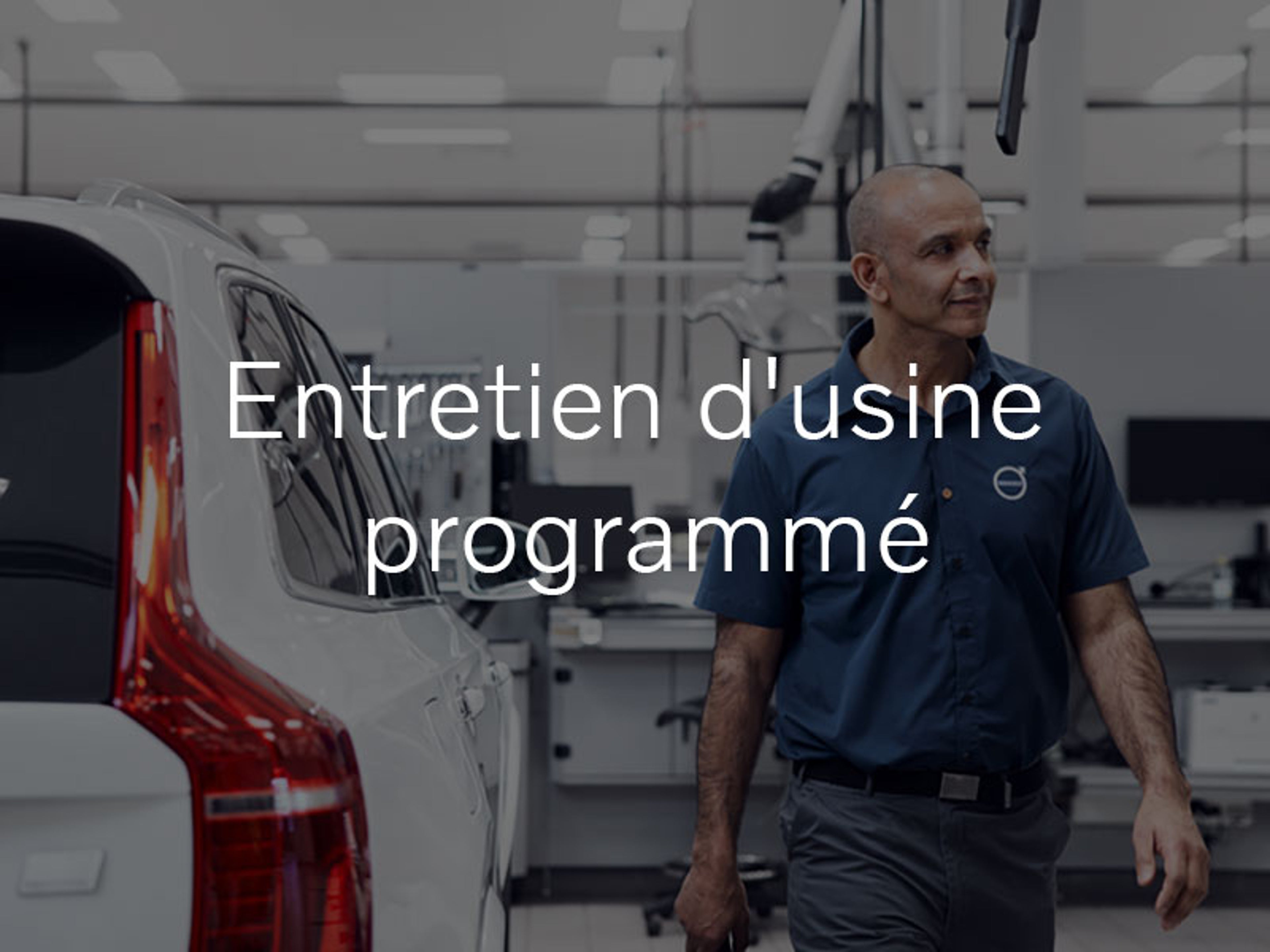 Entretien d'usine programmé