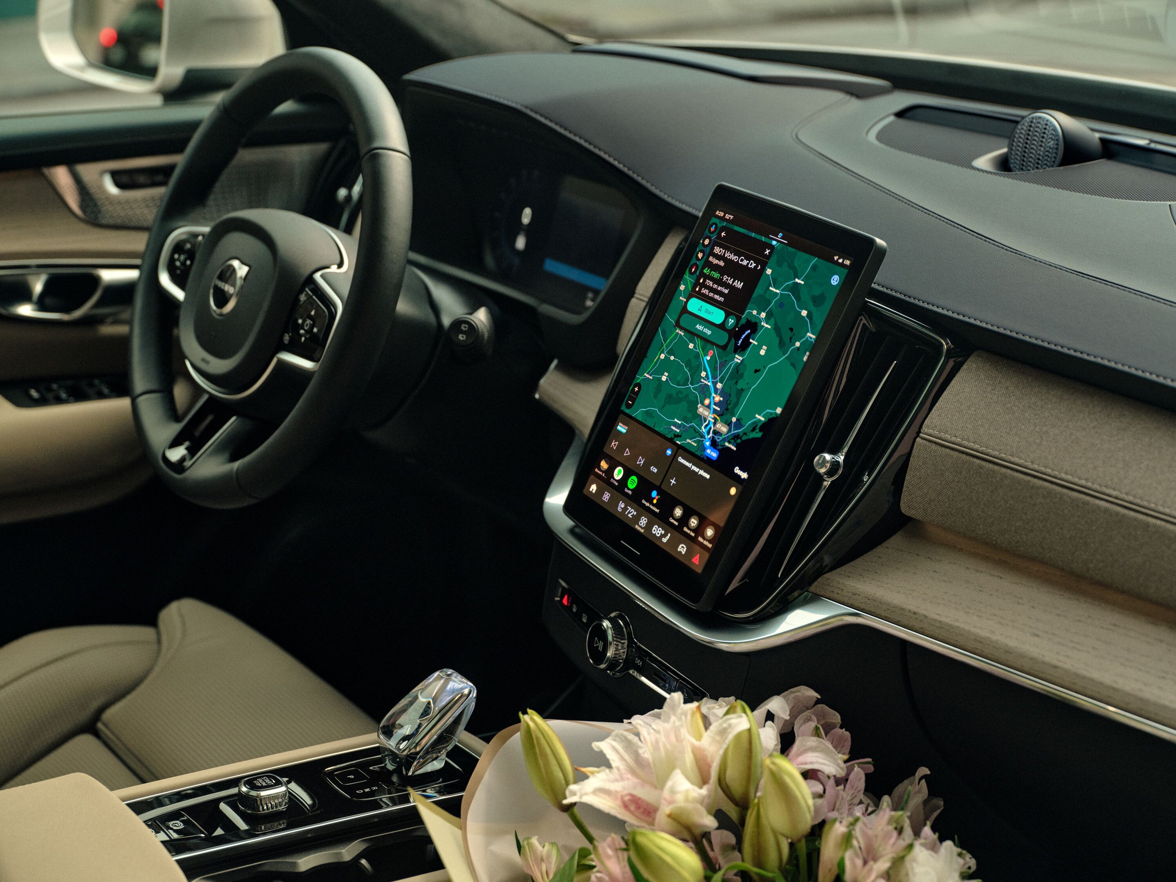 Interior of Volvo XC90