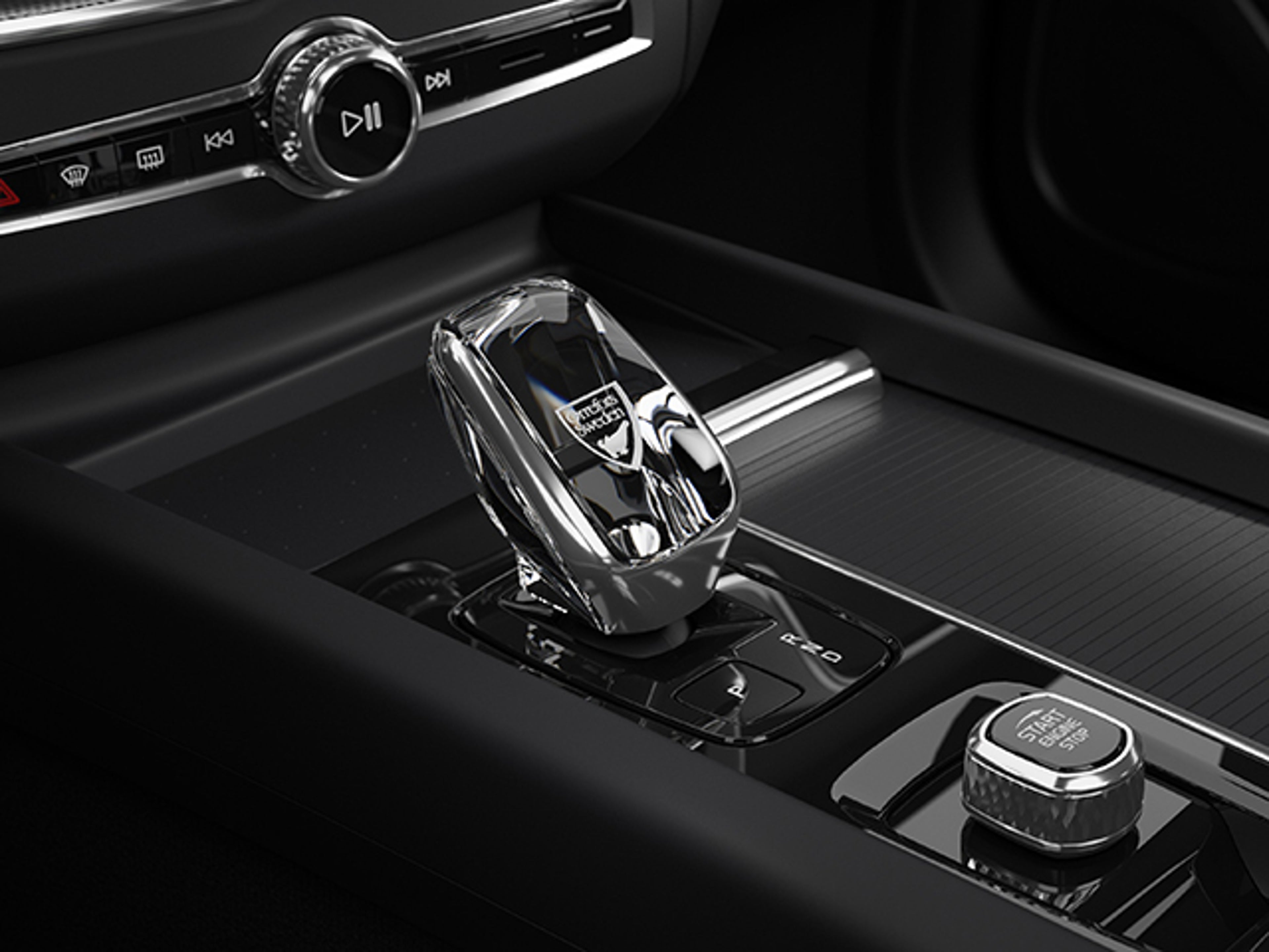 オレフォス®社製クリスタル・シフトノブ