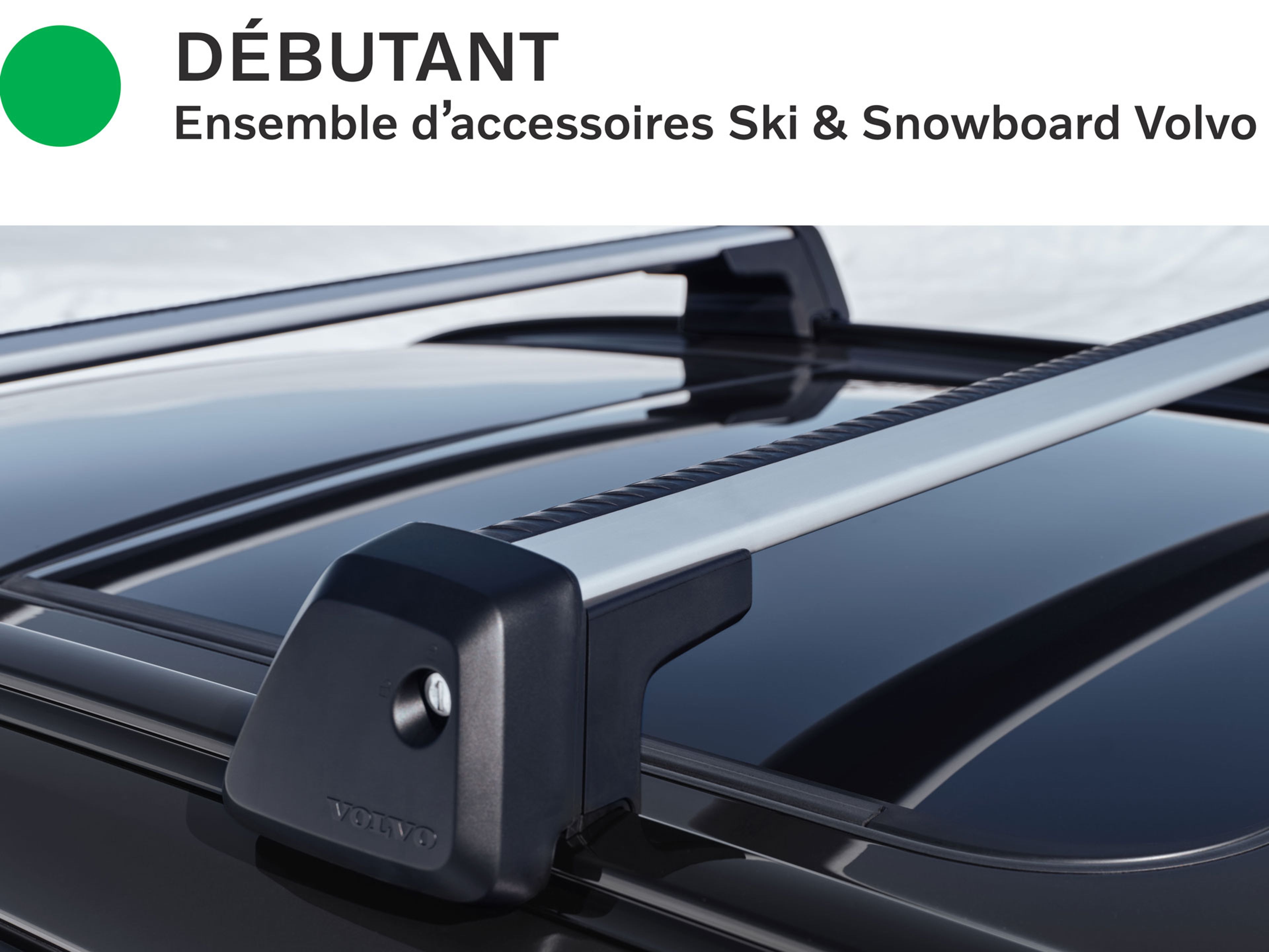 Débutant ensemble d’accessoires Ski & Snowboard Volvo