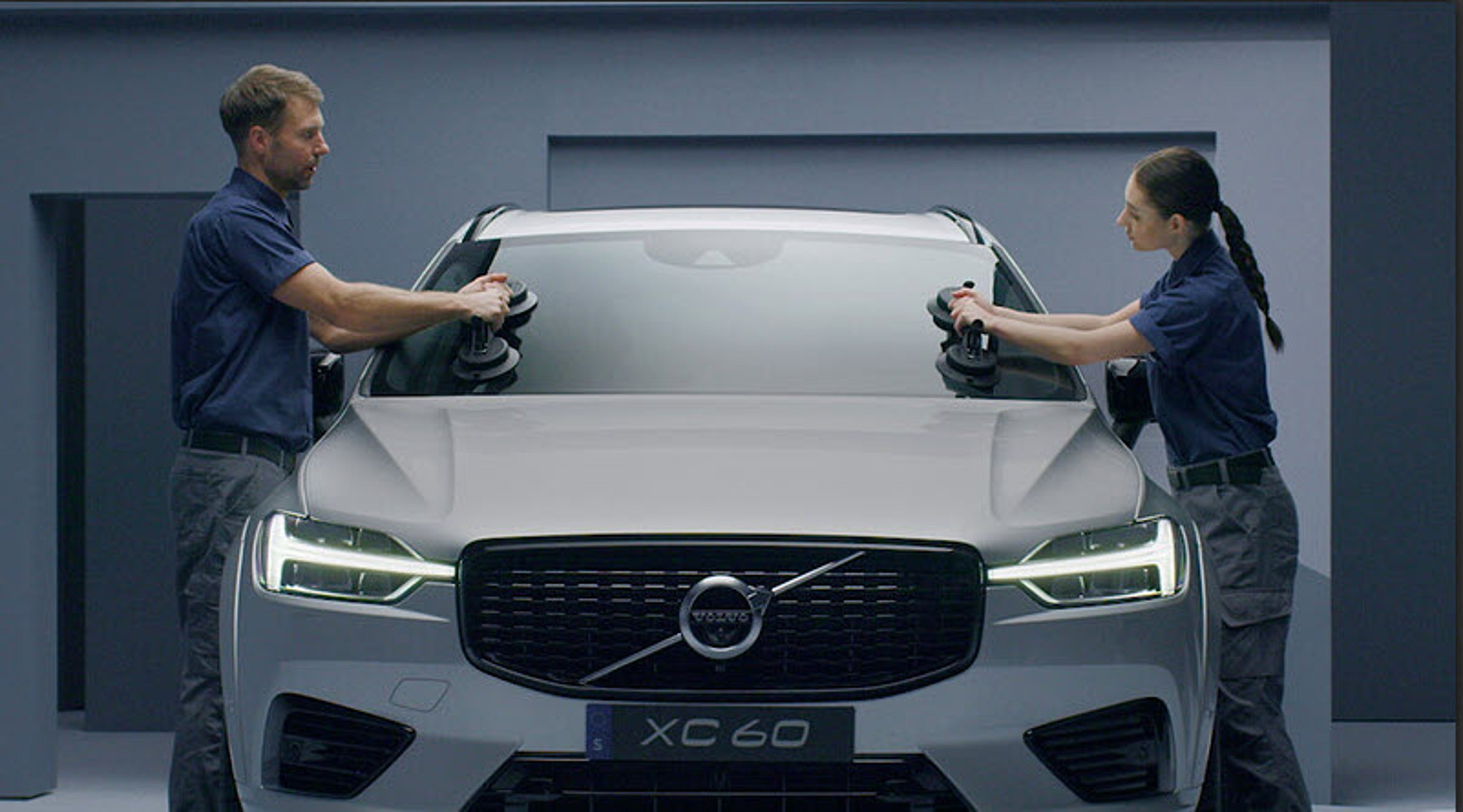 Utskiftning av frontrute