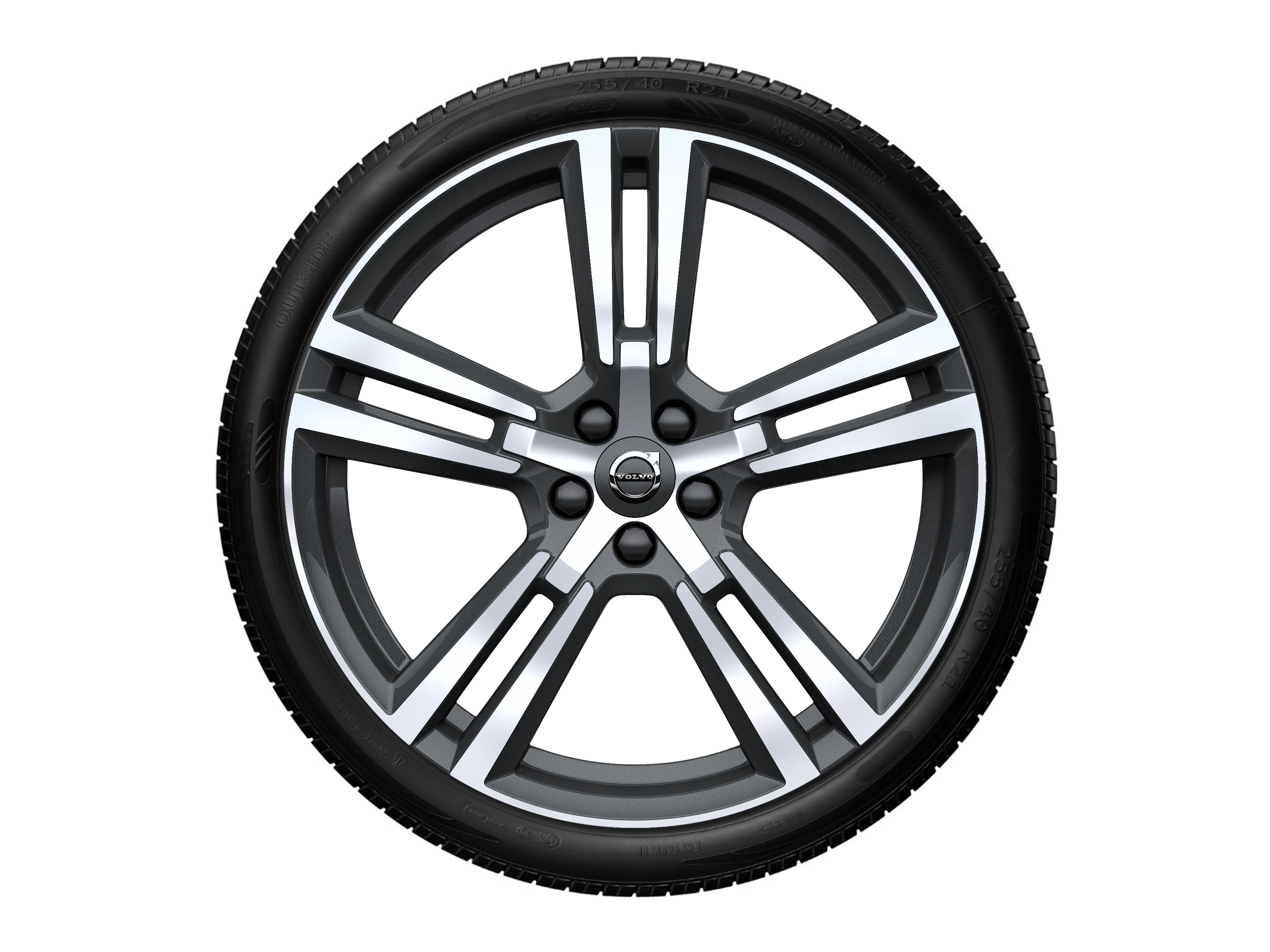 Abbildung einer Volvo XC60 SUV Felge.