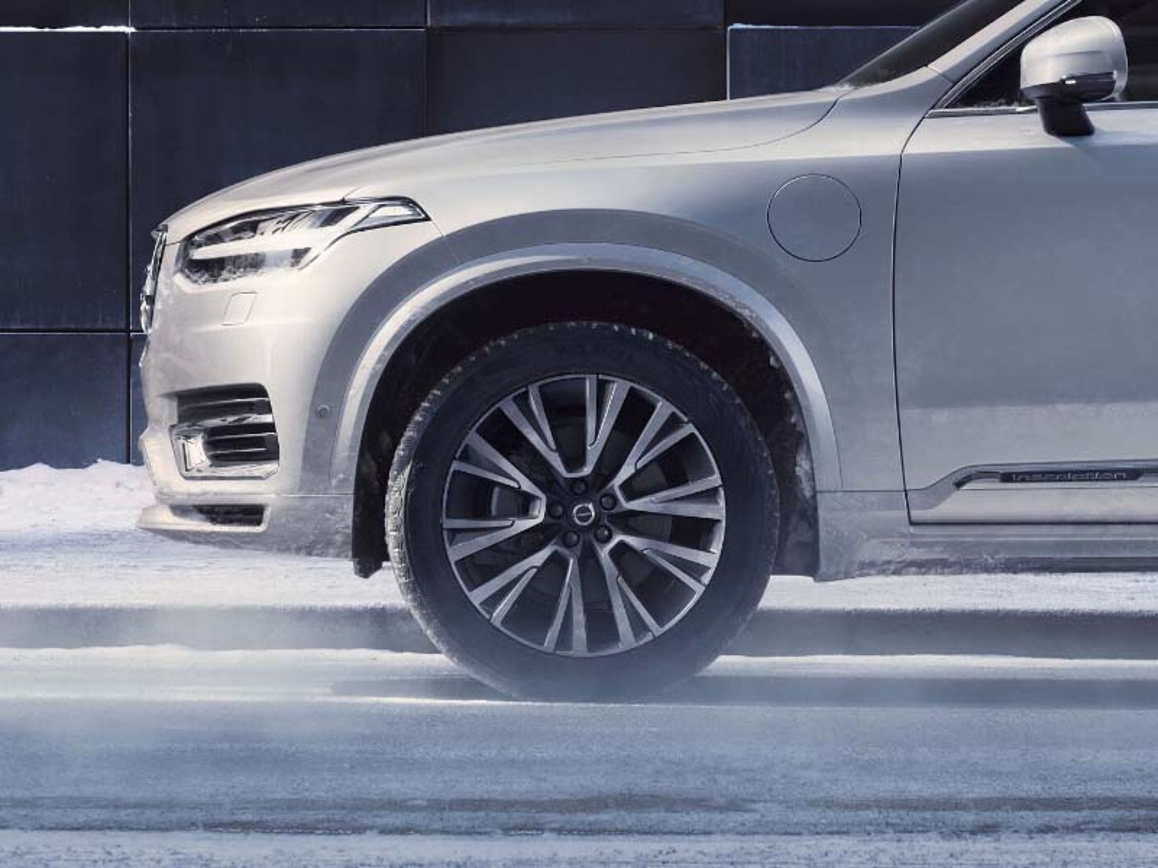 Volvo télikerék közelkép