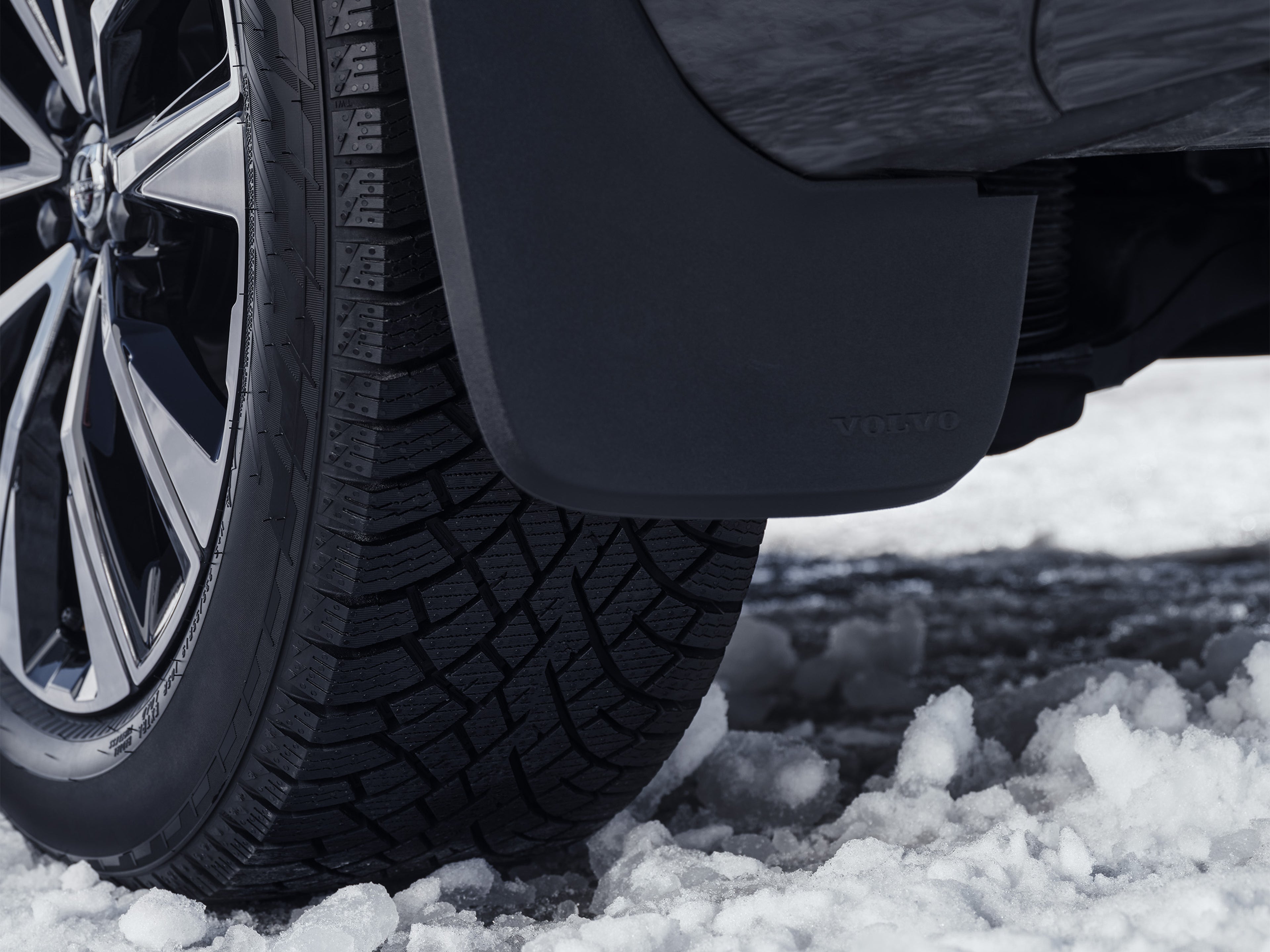 Volvo winterwiel sneeuw