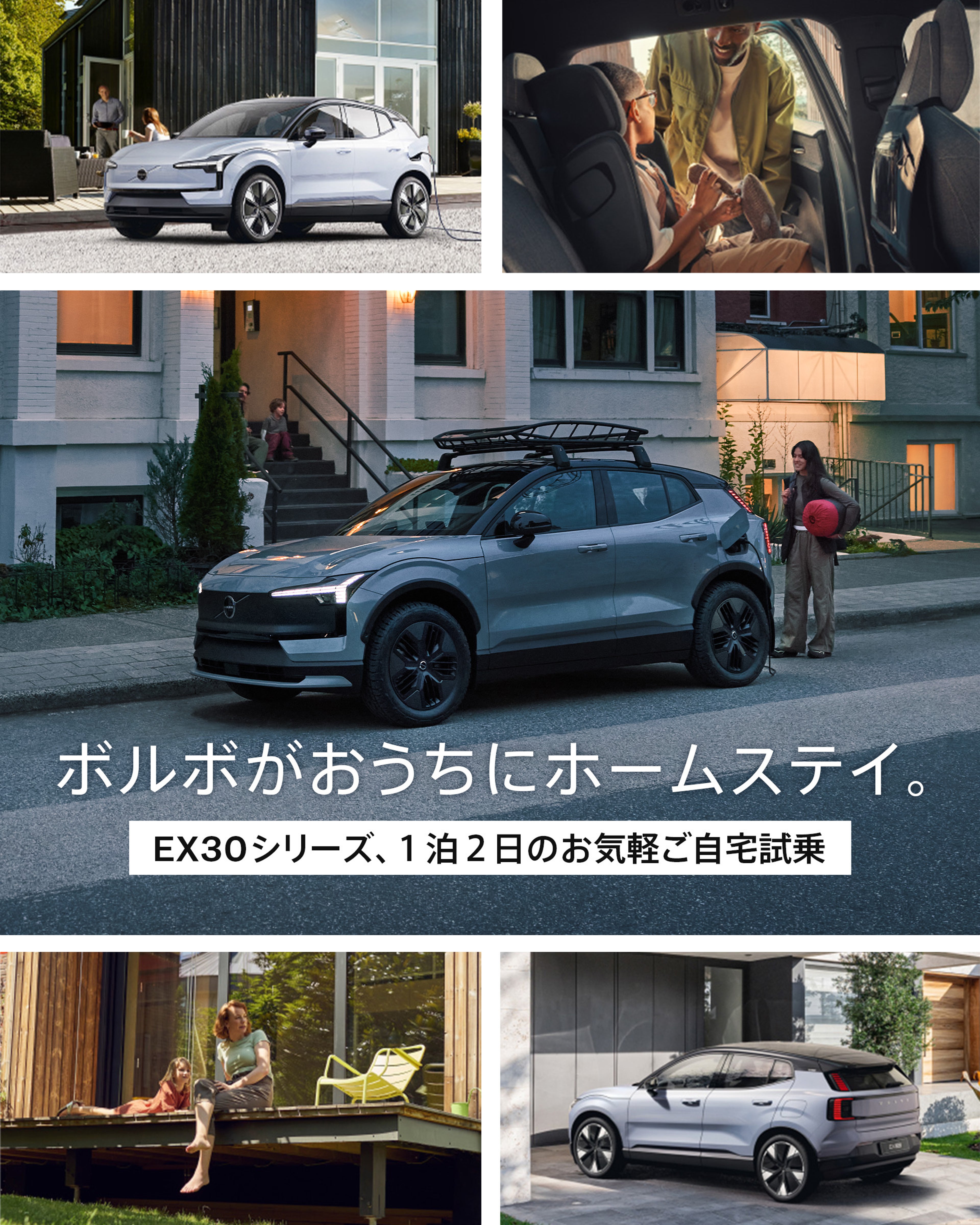 ボルボがおうちにホームステイ