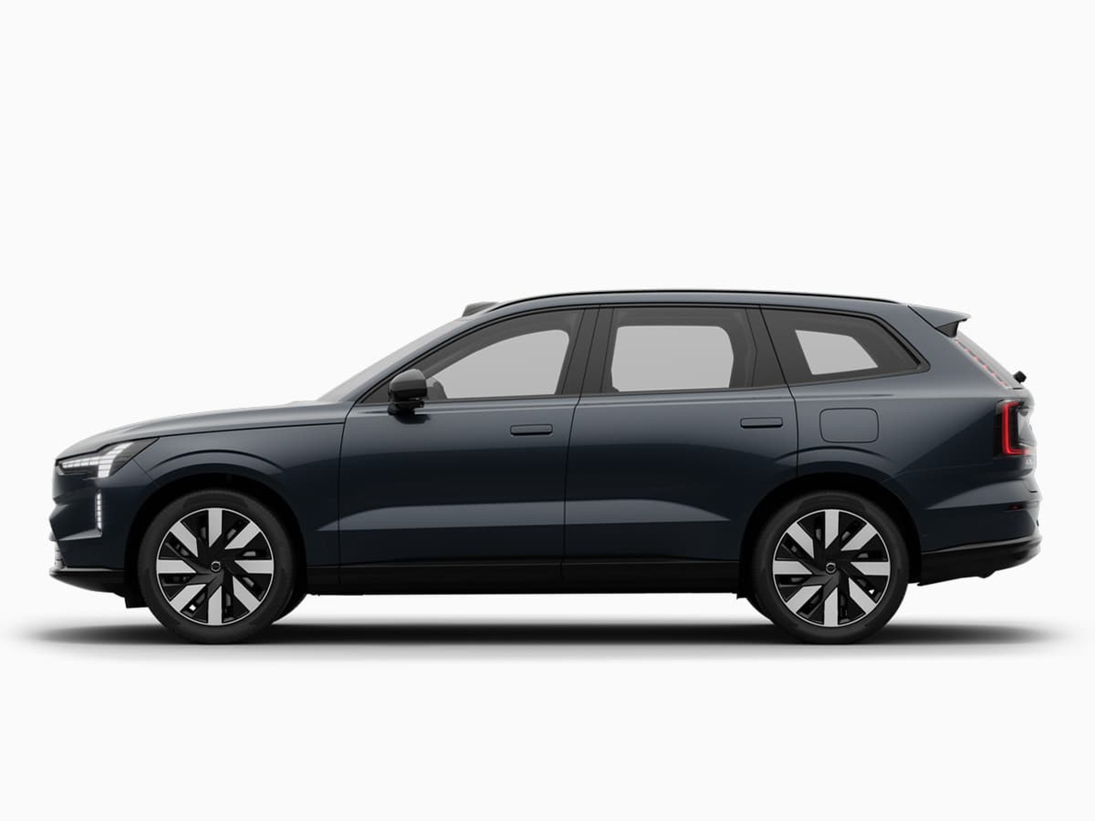 Vue latérale d'une voiture d'occasion Volvo EX90.