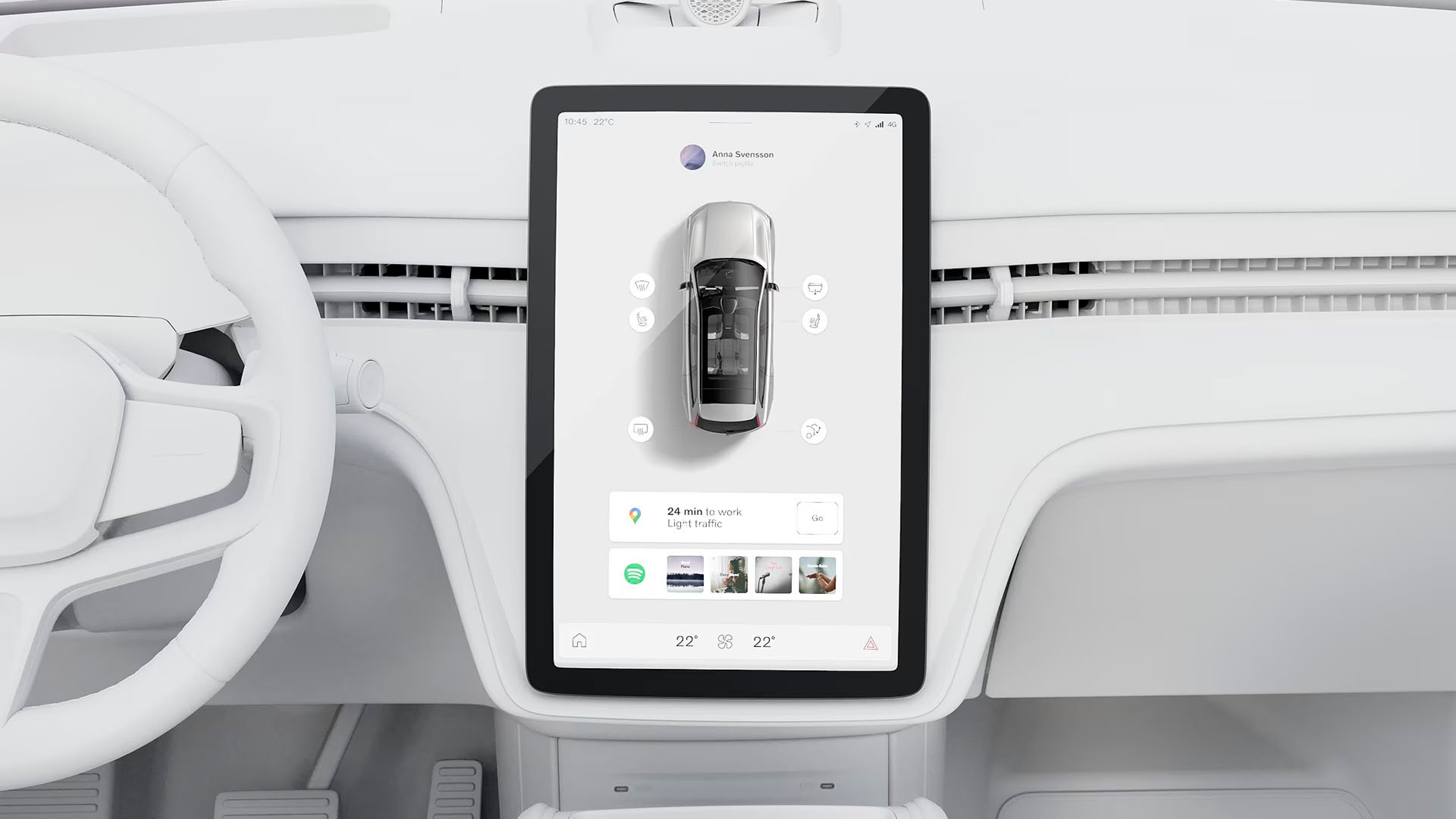 Google integrado en tu vehículo Volvo