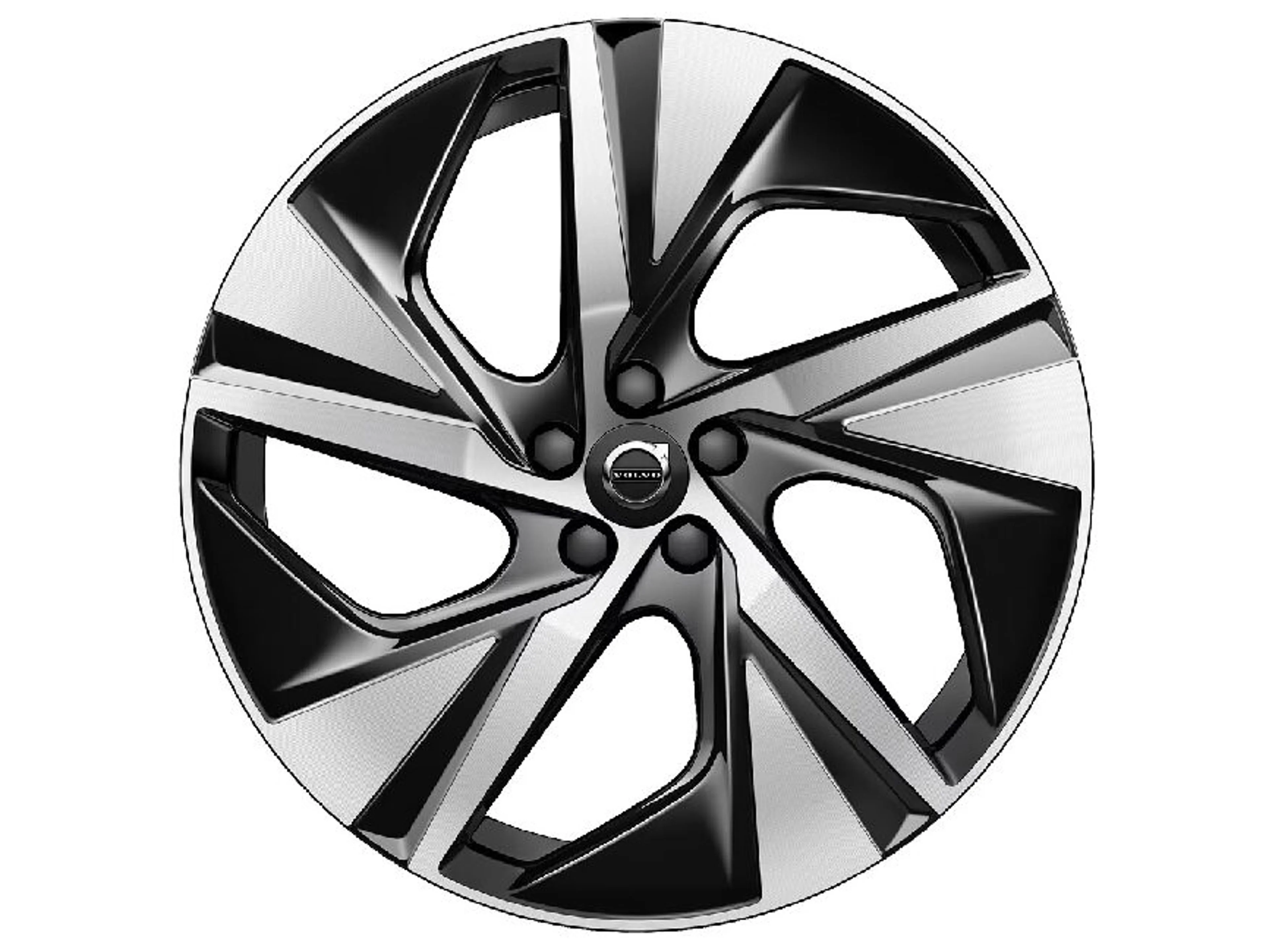 Cerchi 20" a 5 razze Black Diamond Cut - 1094