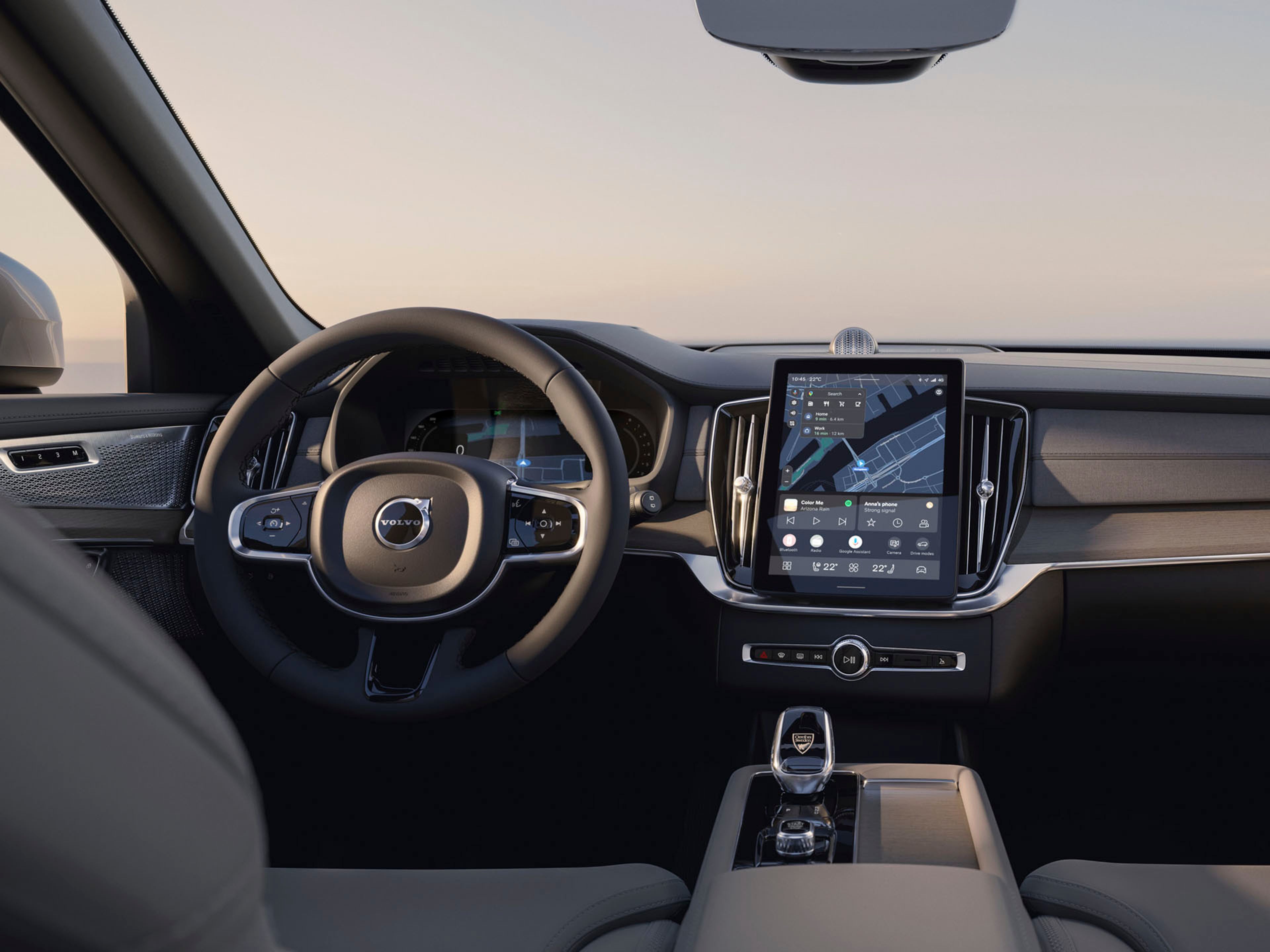 Interior vehículo Volvo