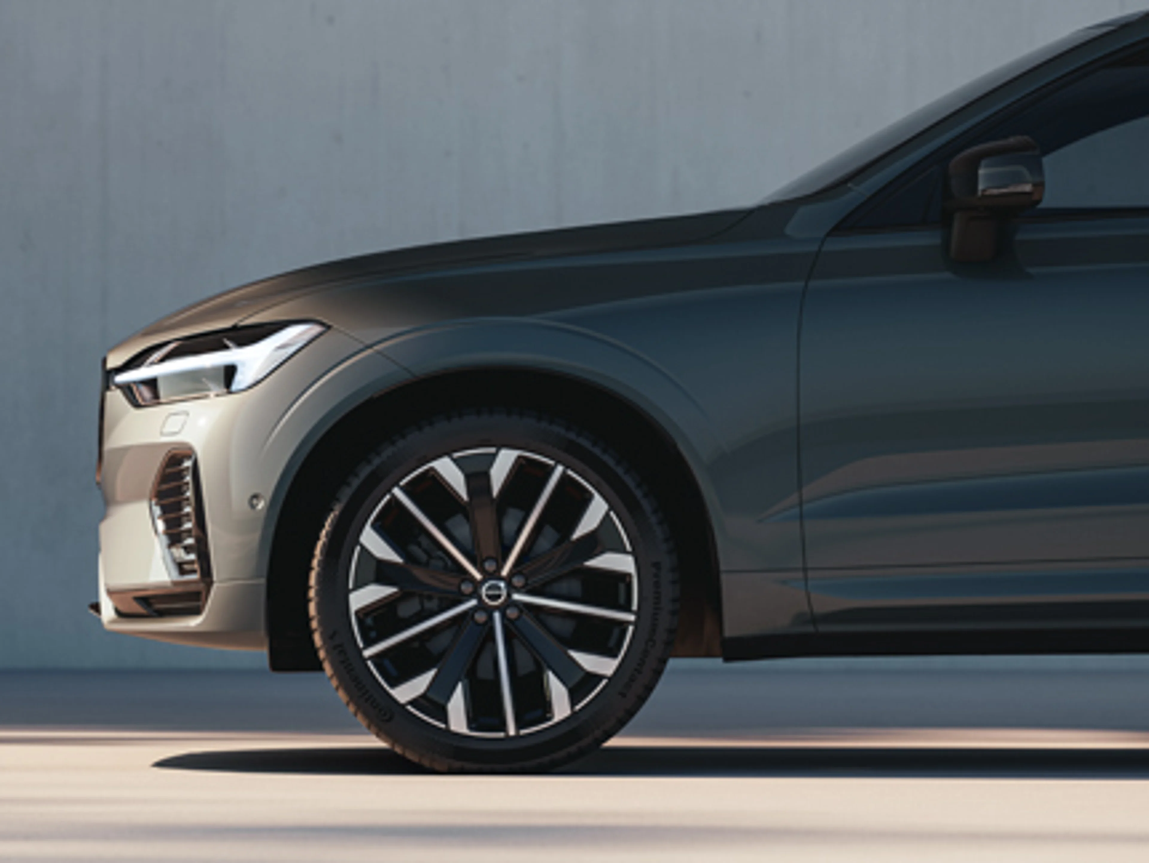 Nærbilde av dekk XC60