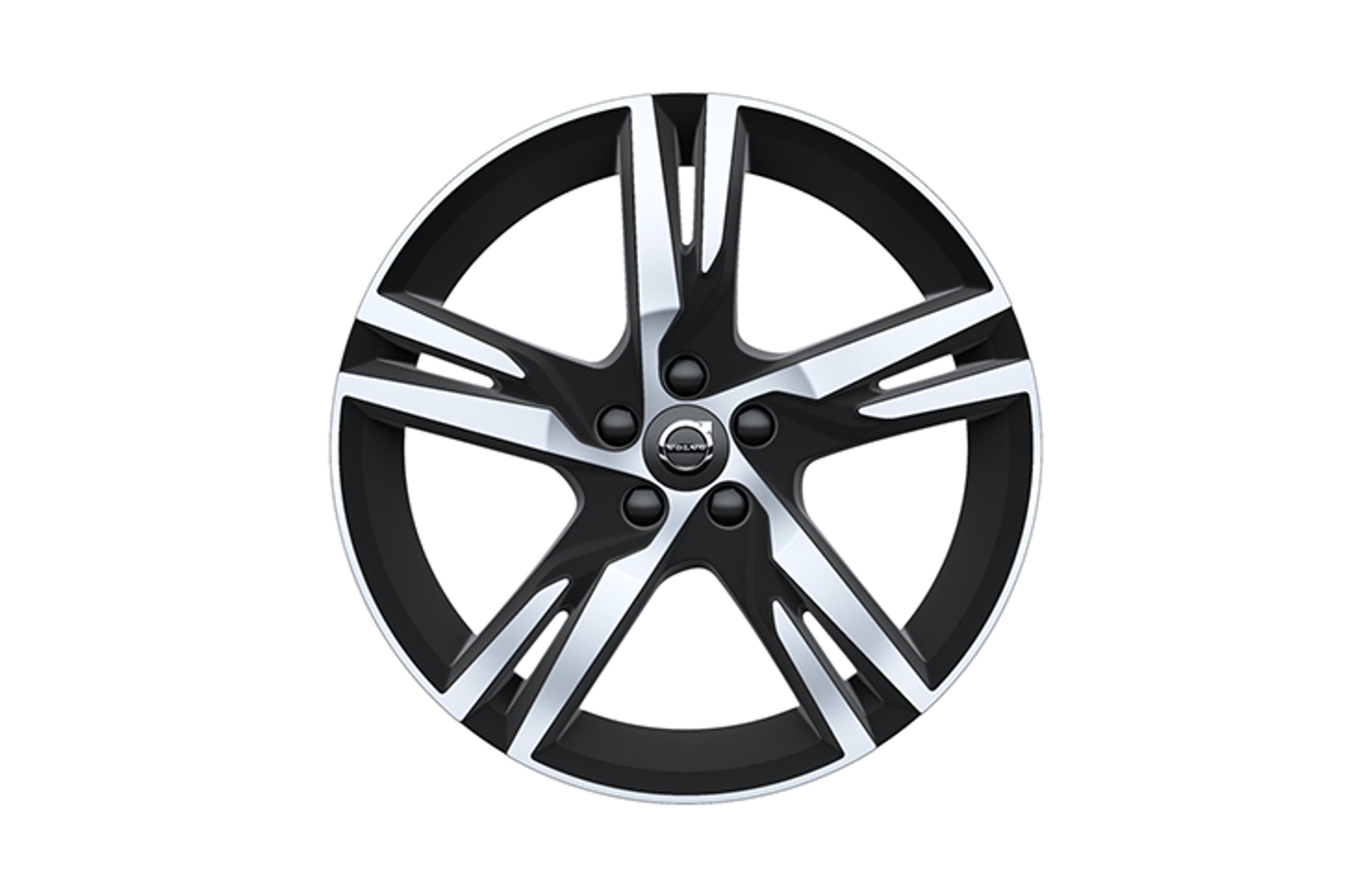 Cerchi 19" a 5 razze doppie Matt Black Diamond Cut -911