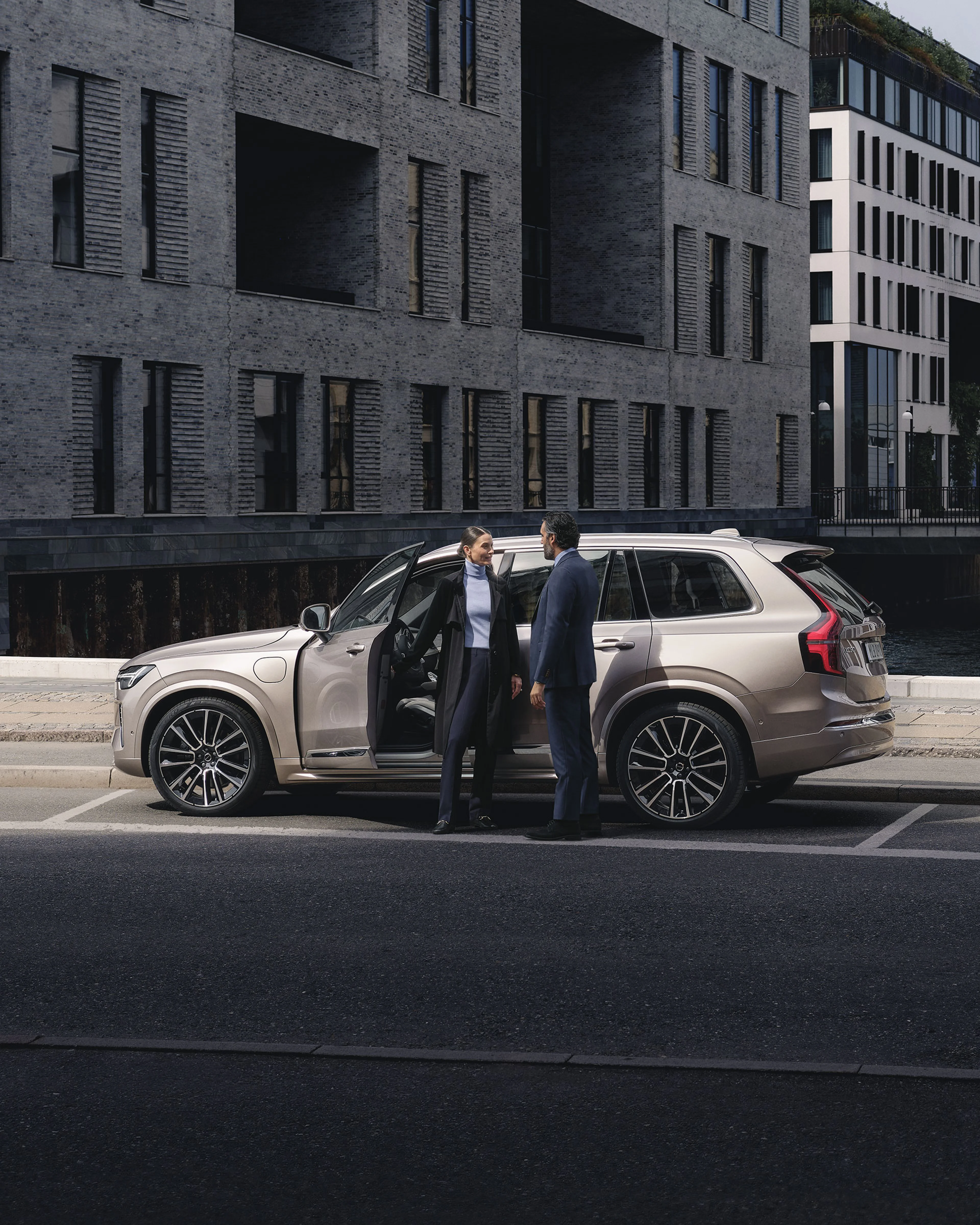 Voiture Volvo vue 3/4