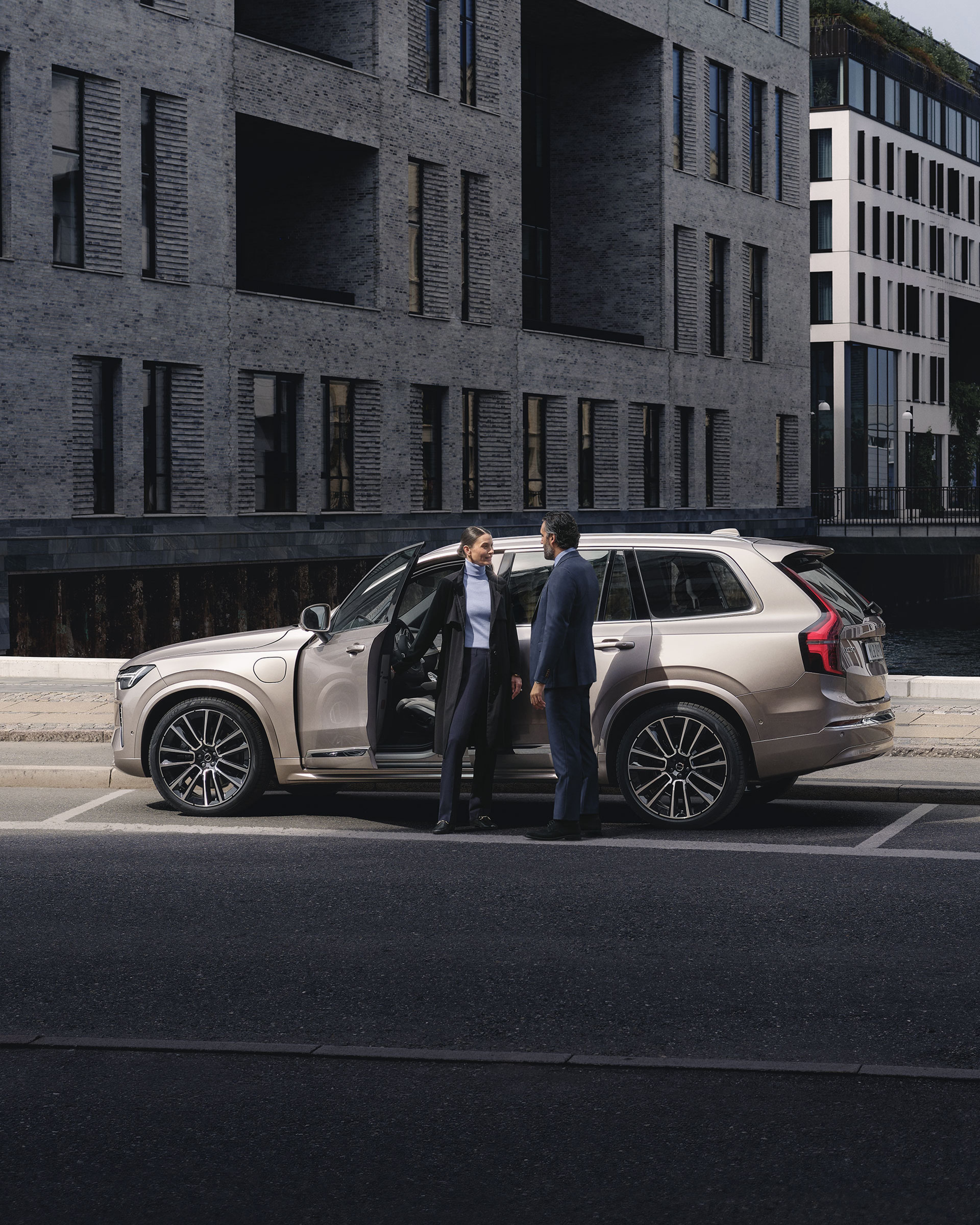 Voiture Volvo vue 3/4