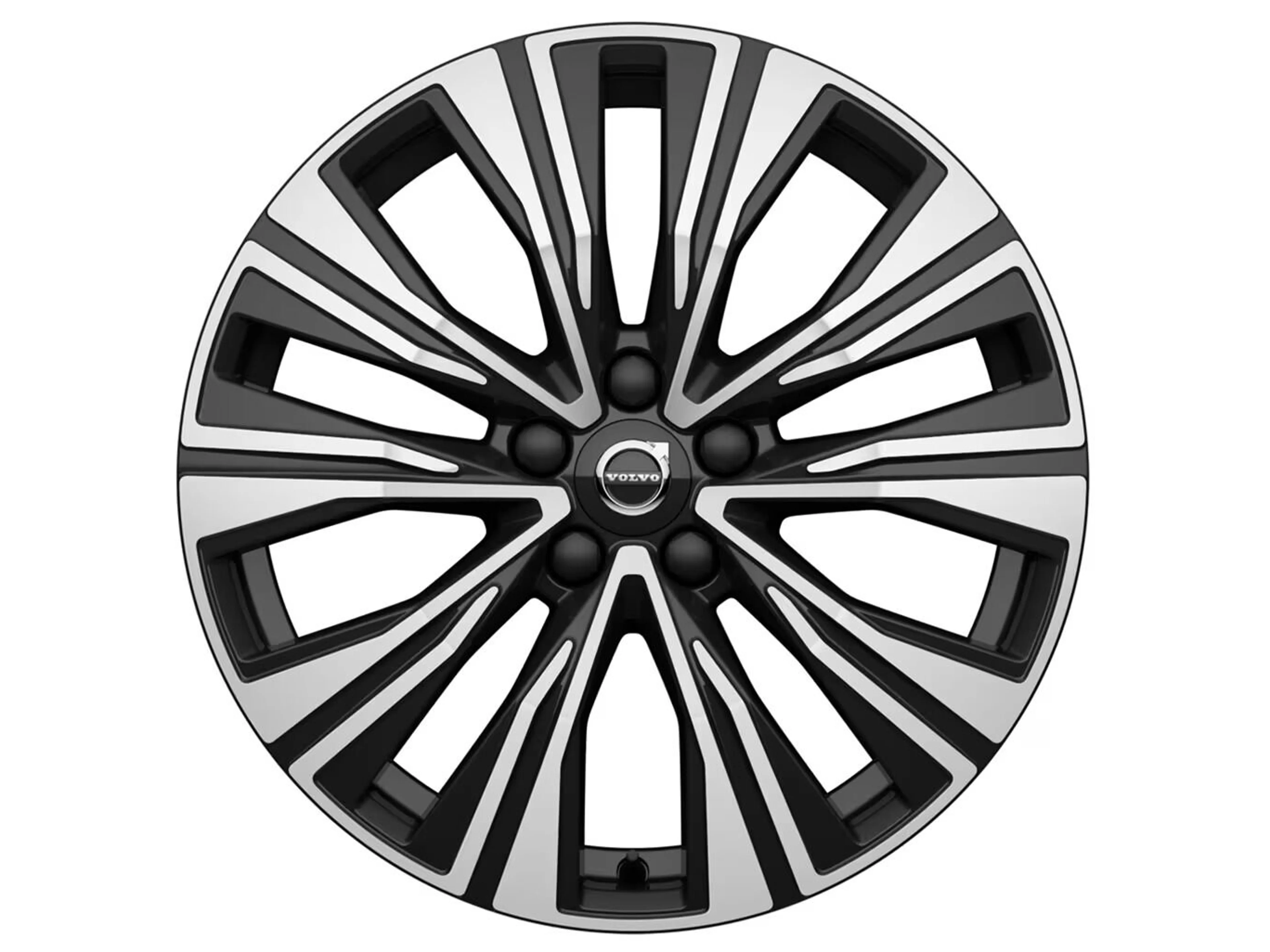 Cerchi 18'' a 5 razze multiple Black Diamond Cut - 1233