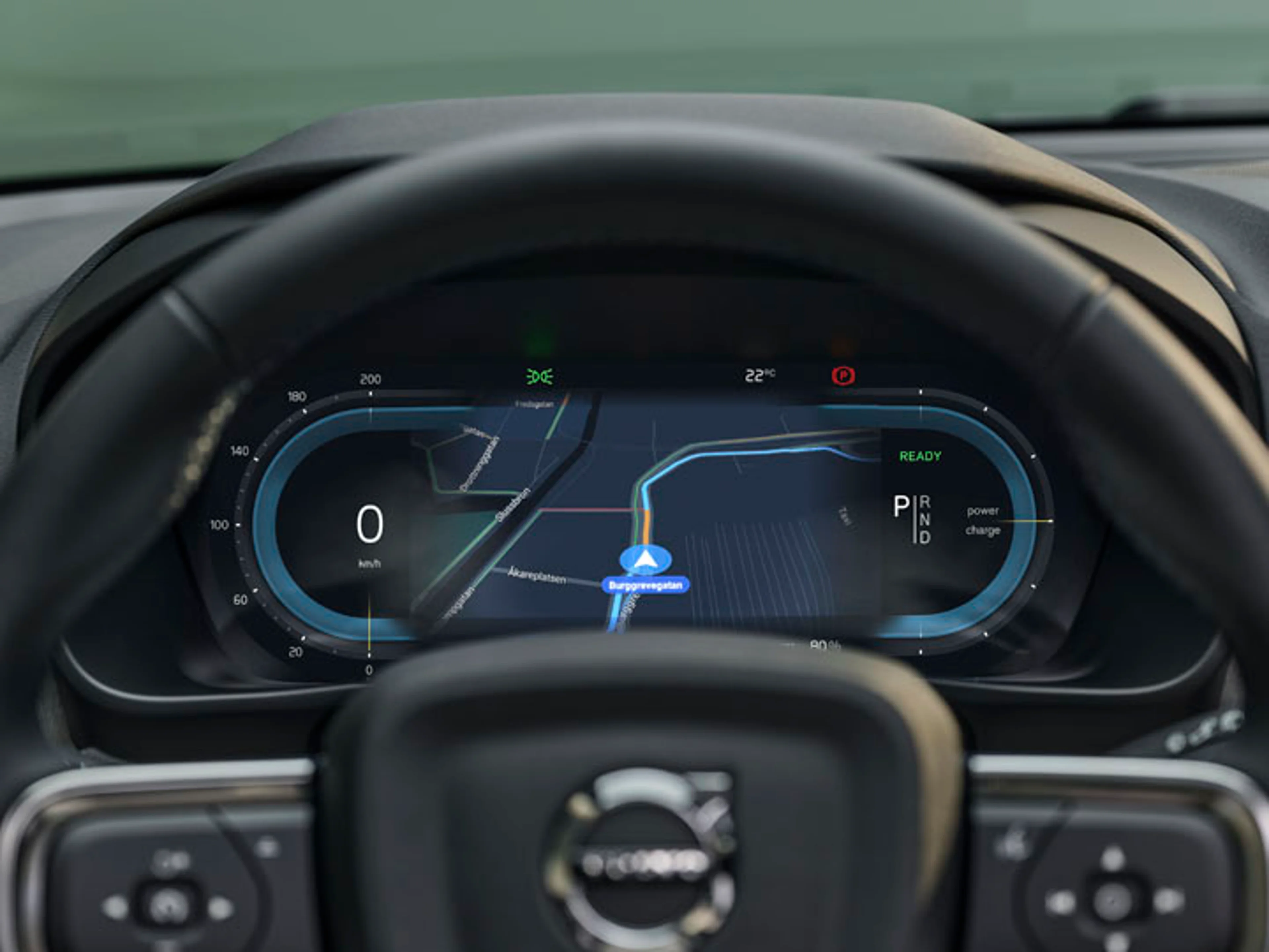 Volvo XC40 SUV compacto panel central