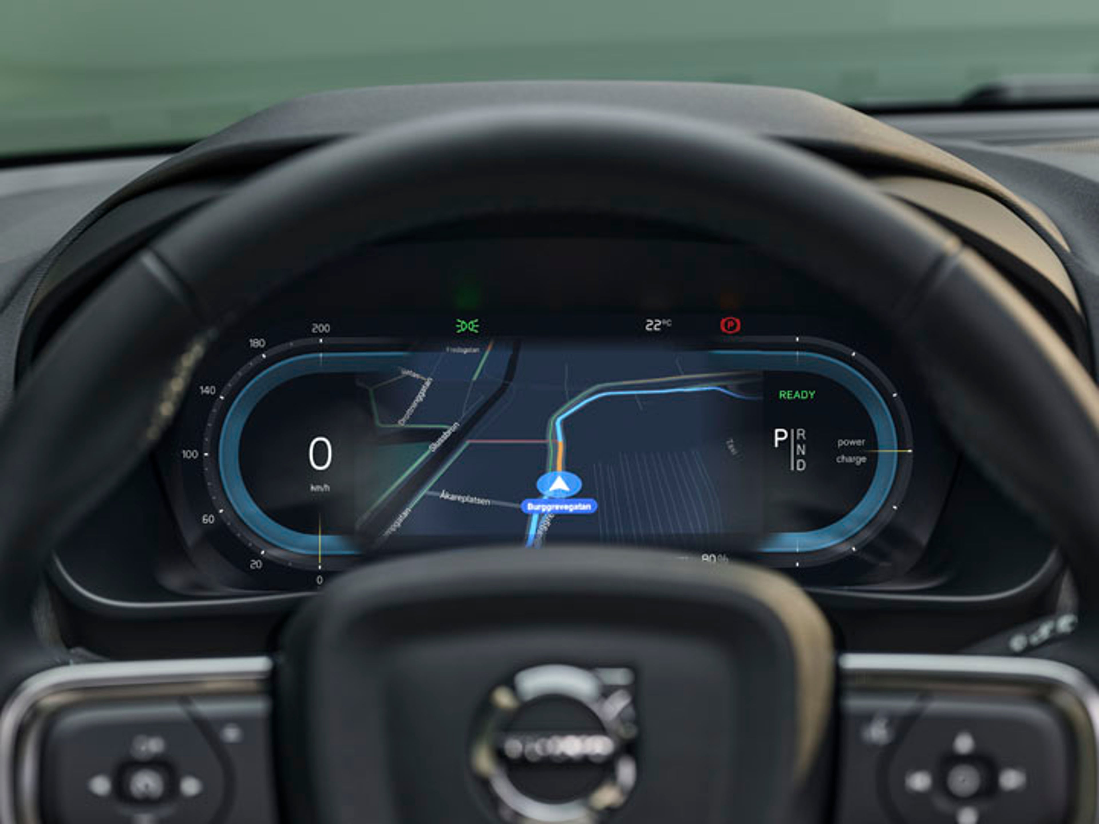 Volvo XC40 SUV compacto panel central