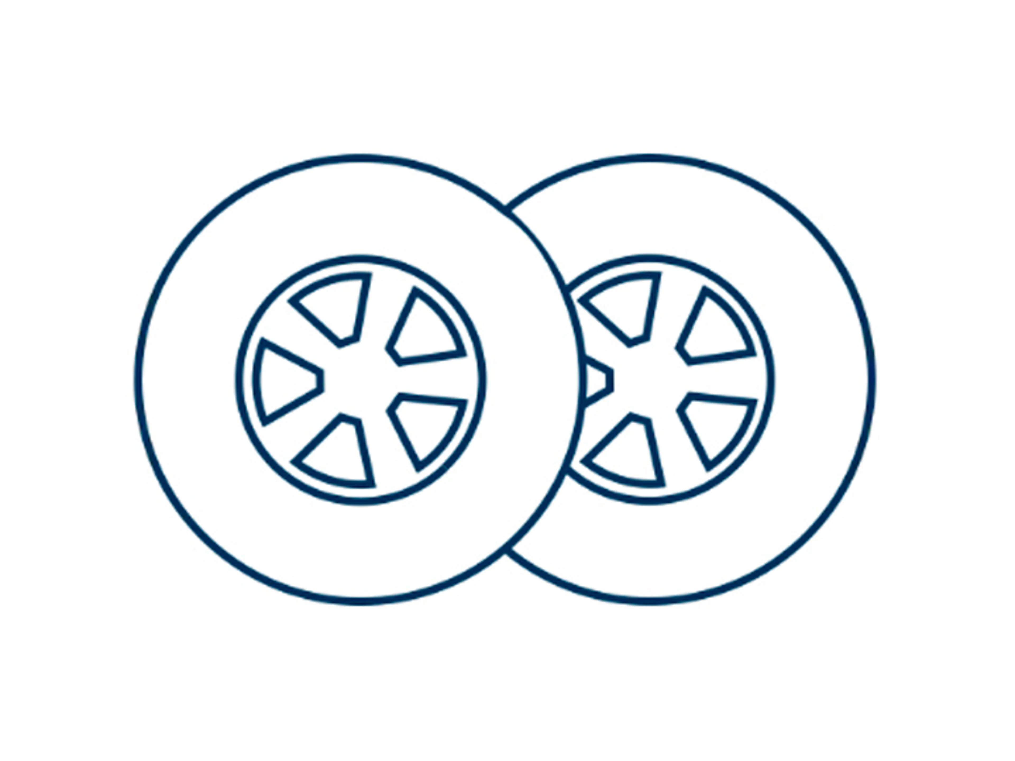 icono neumáticos Volvo