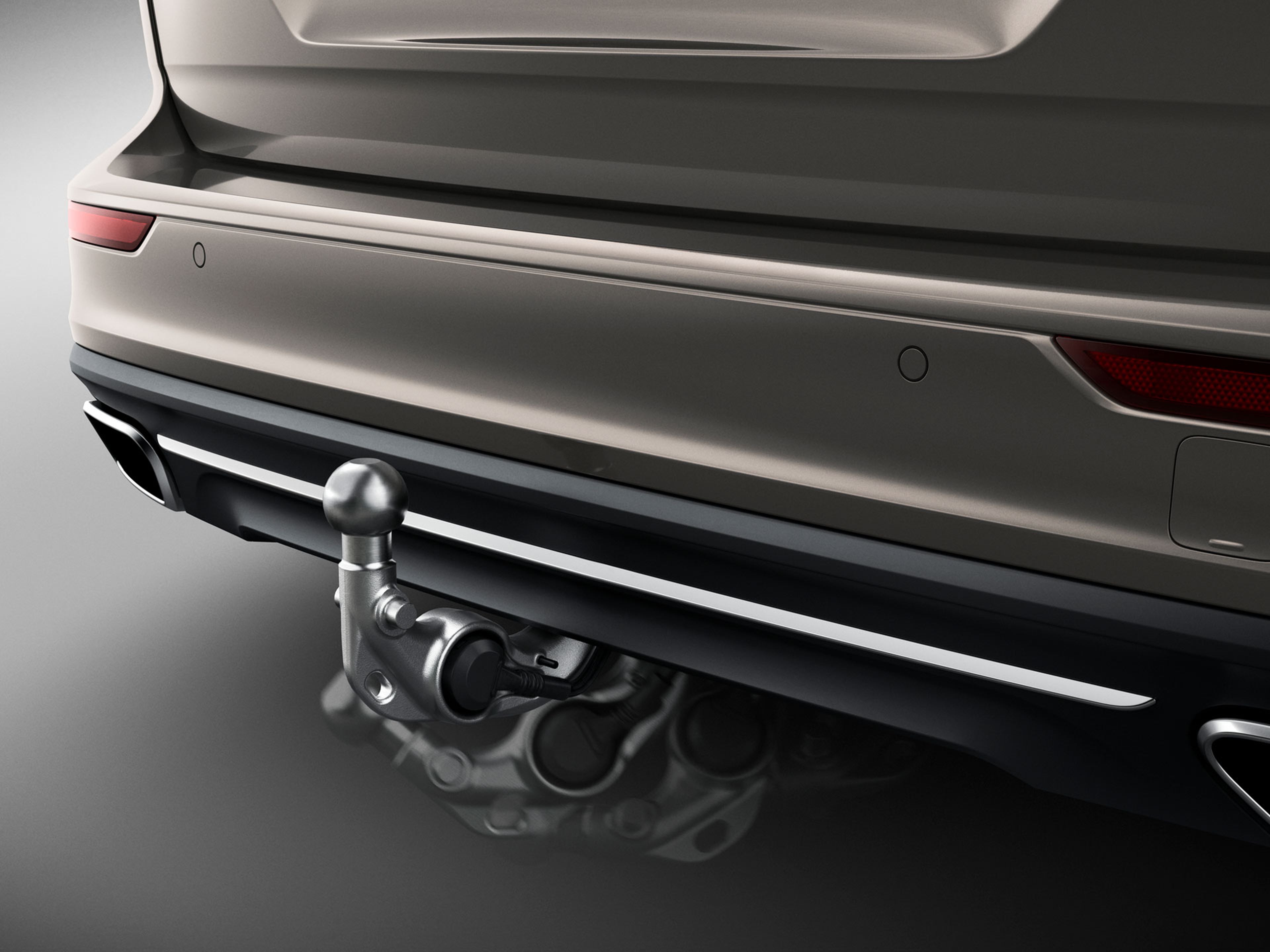 Bola de remolque desmontable