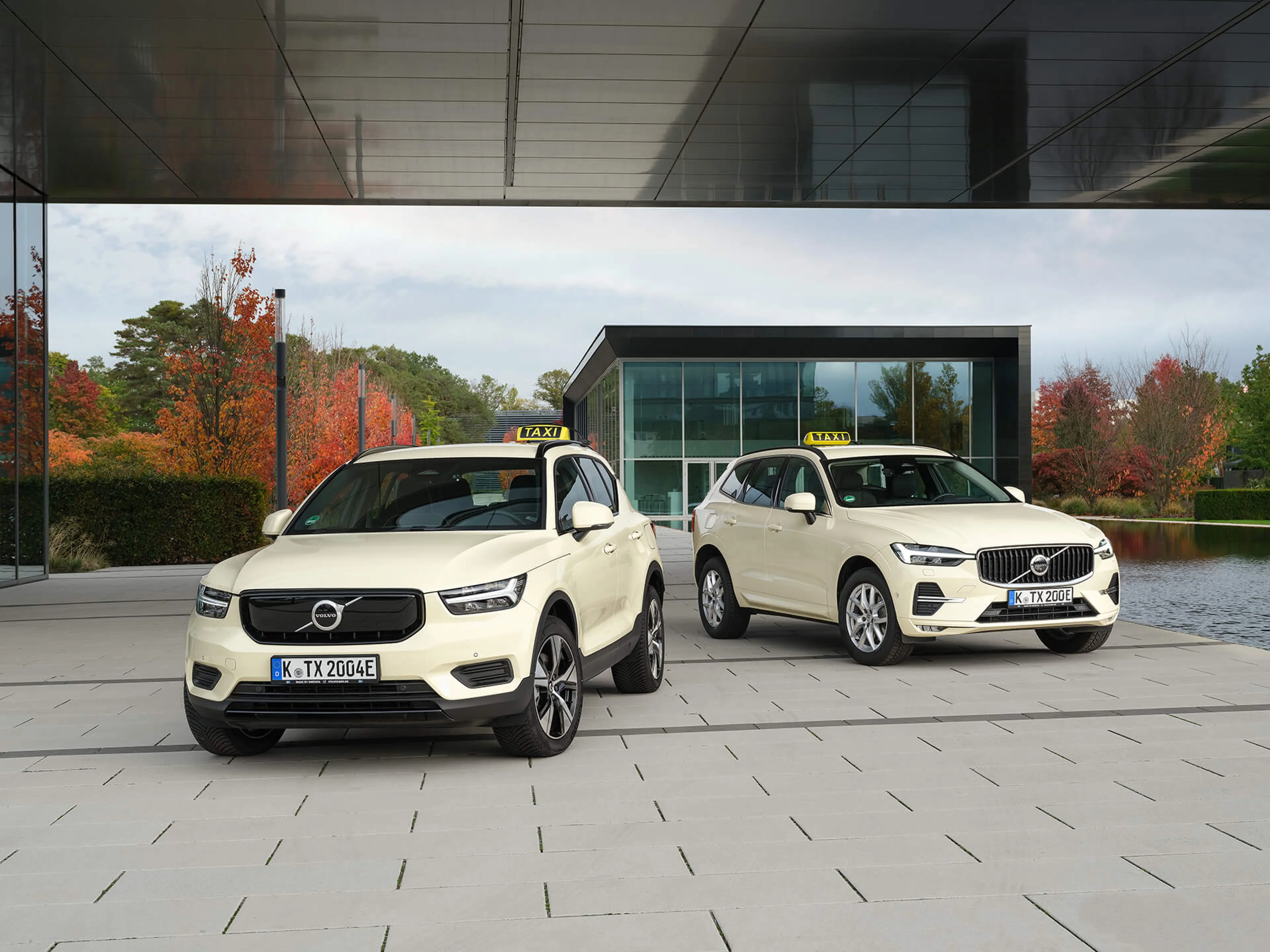 Volvo XC40 und XC60 als Taxis