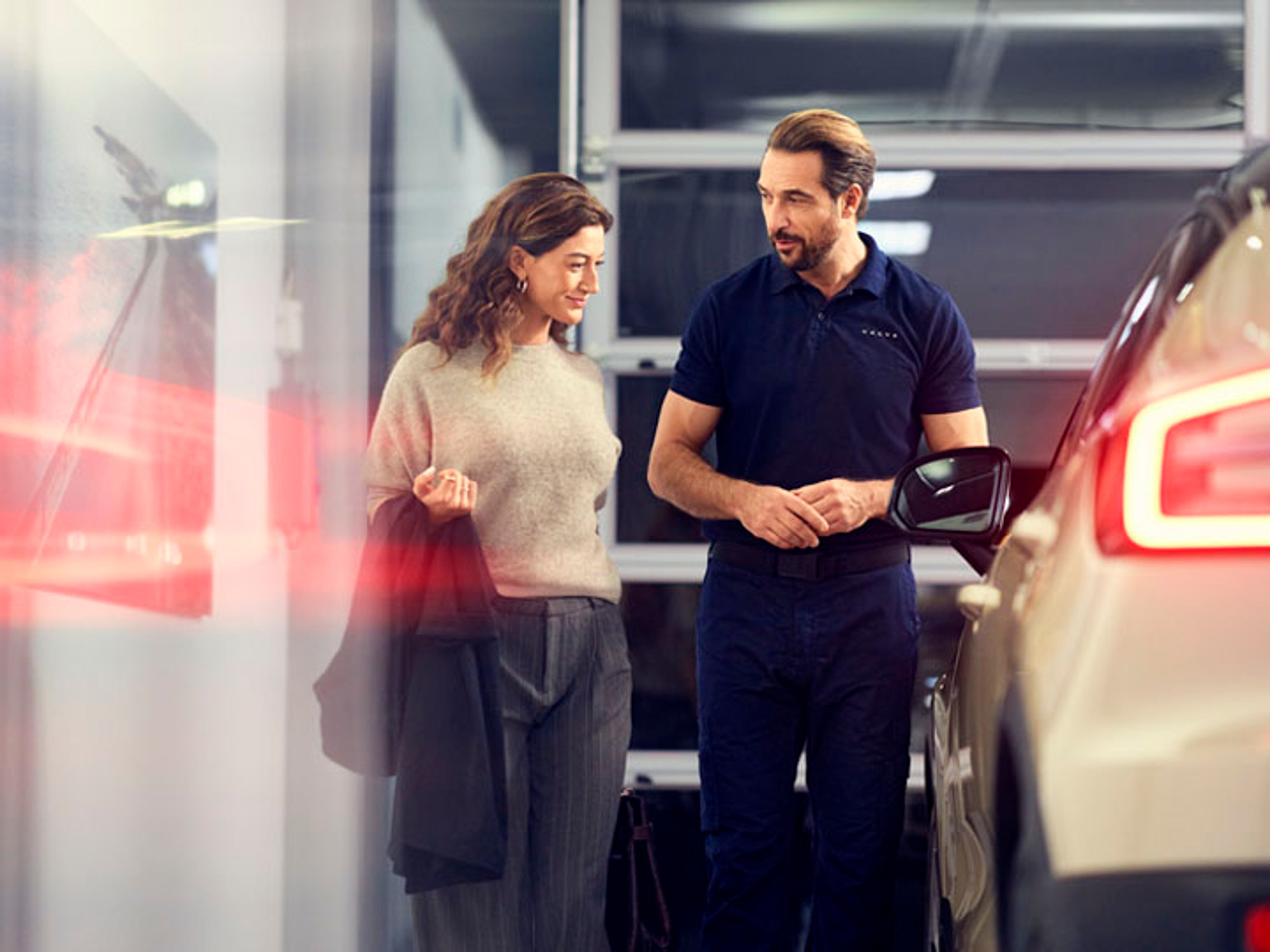 Servicio personalizado en los servicios oficiales Volvo