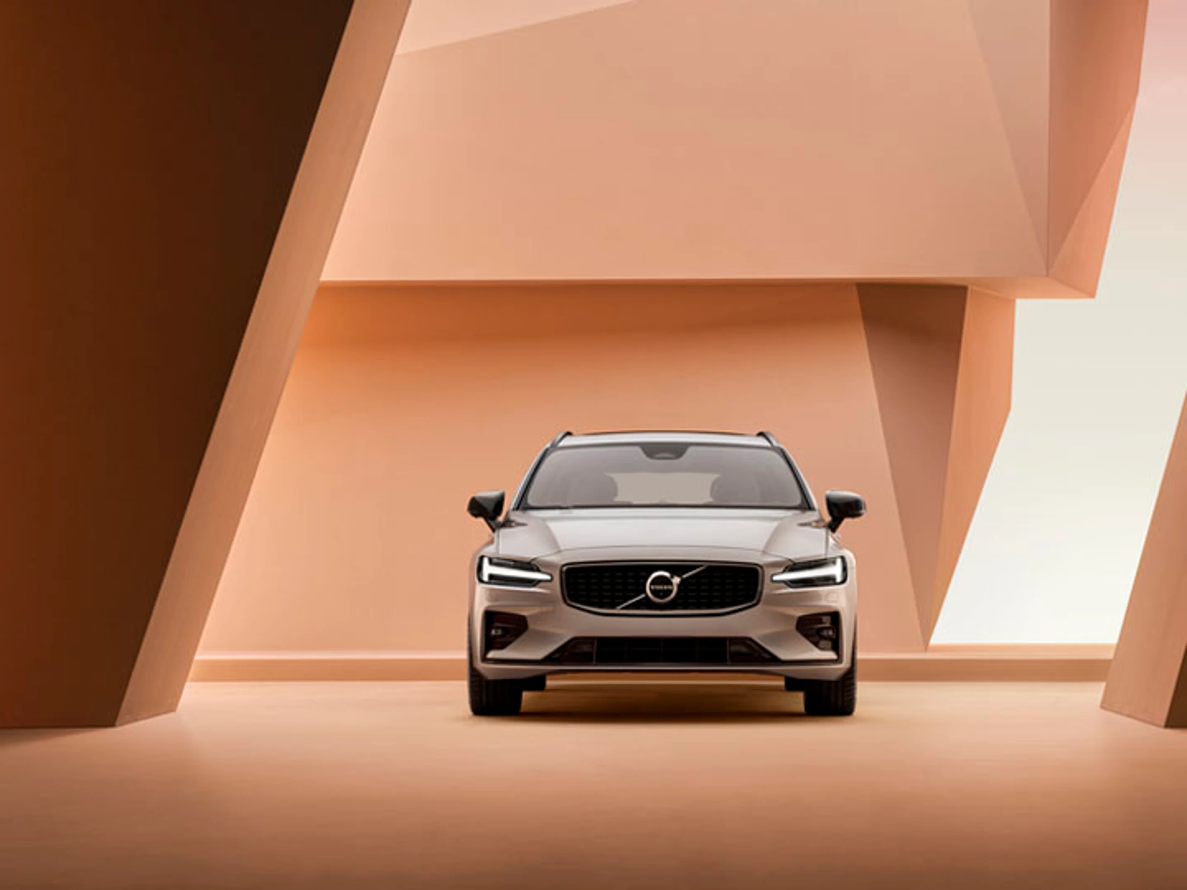 Volvo vista frontal