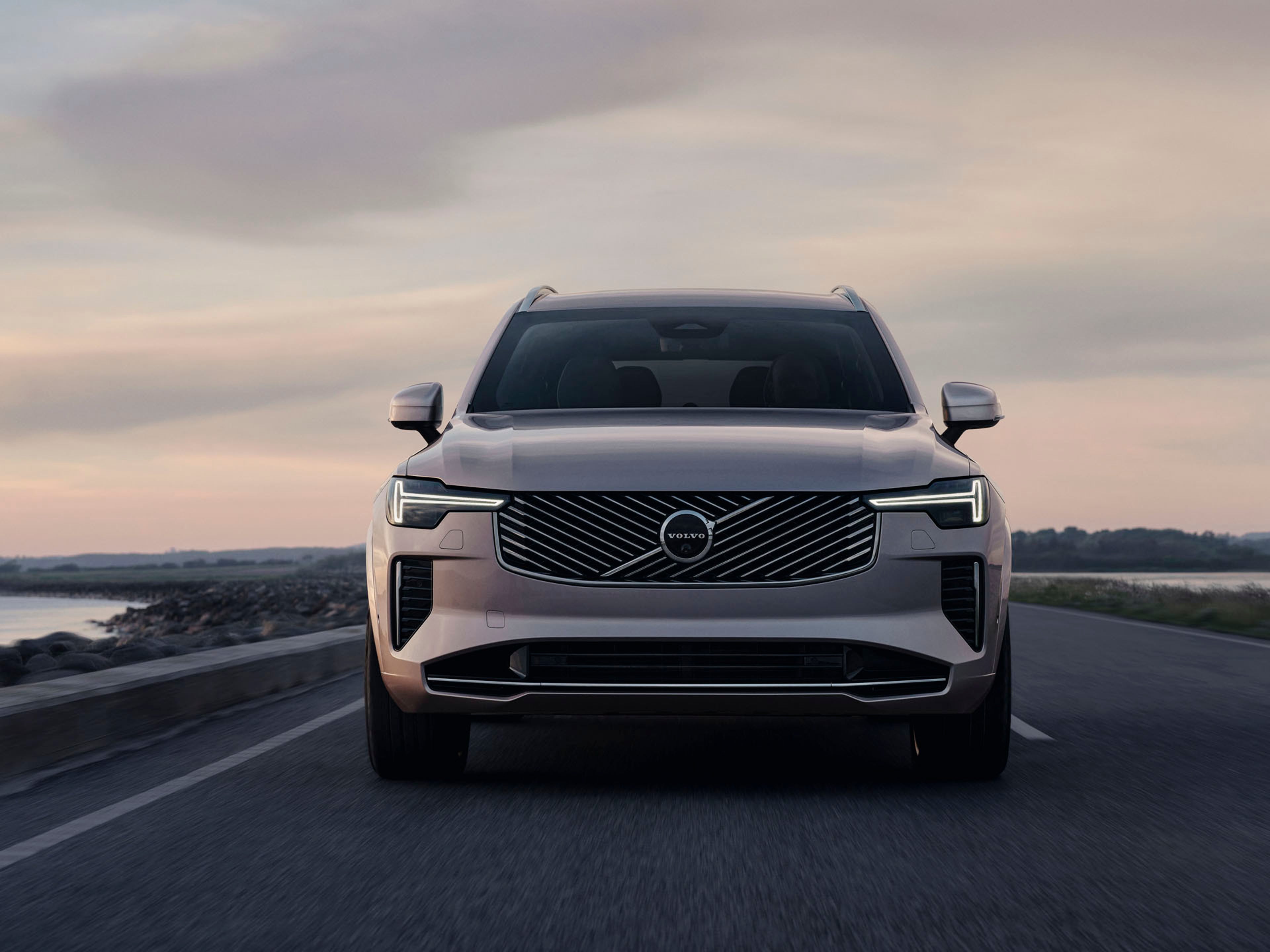 Volvo XC90 vista frontal