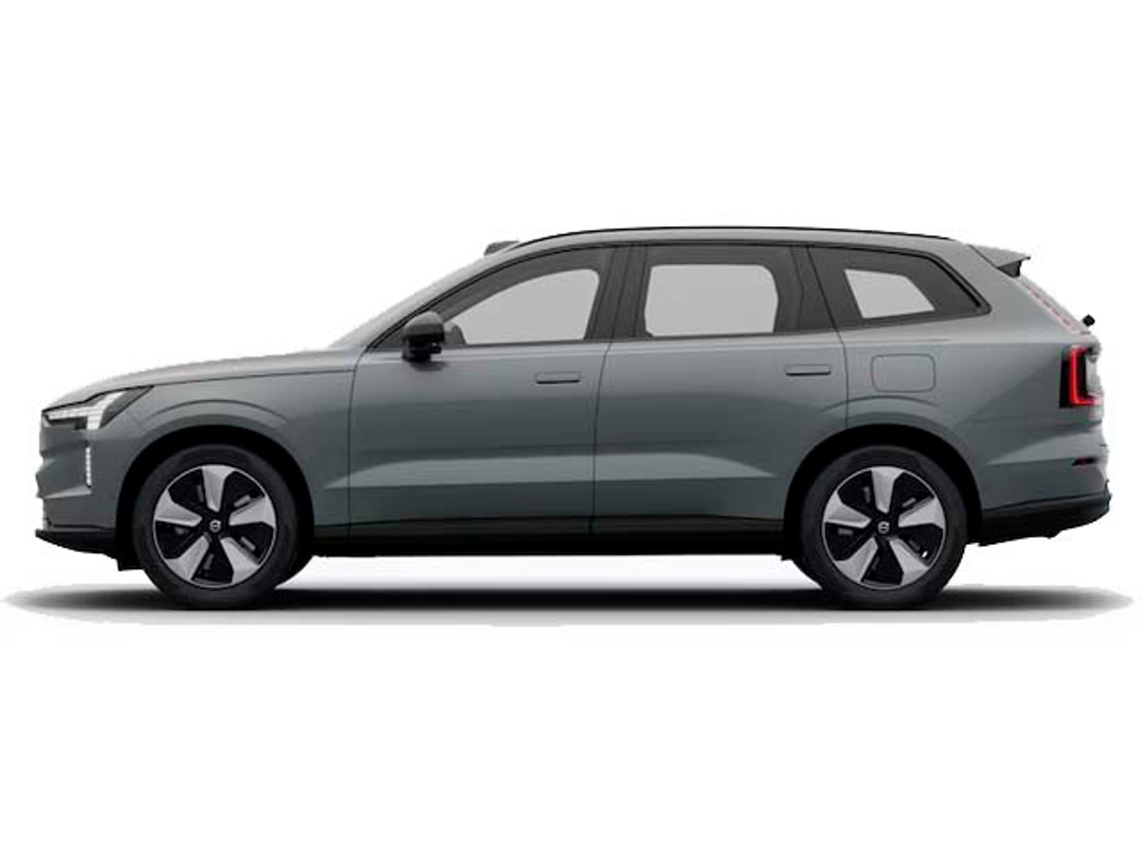 Volvo XC90 SUV grande vista lateral
