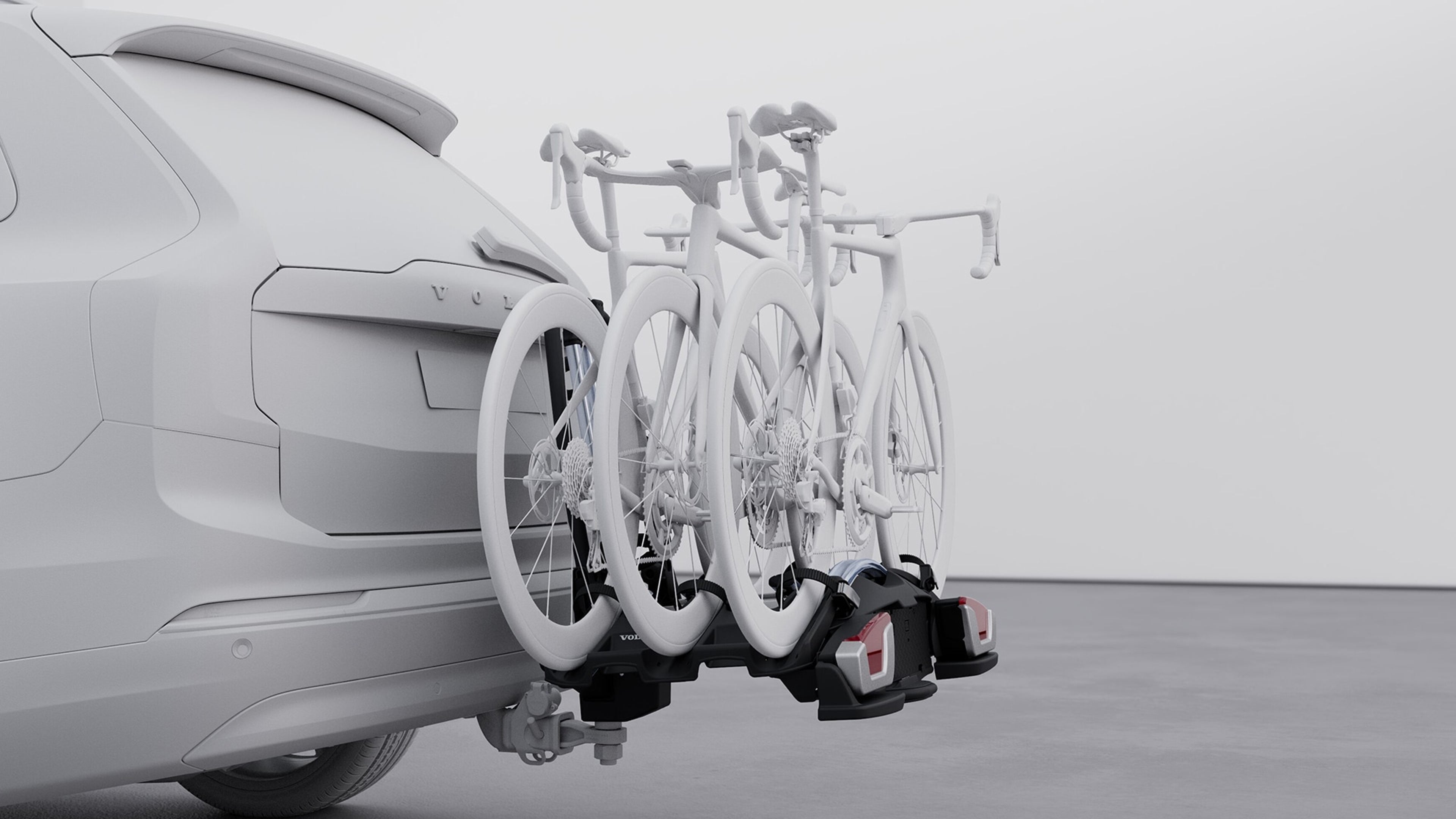 Portabiciclette per gancio di traino, 3 biciclette - FIX4BIKE