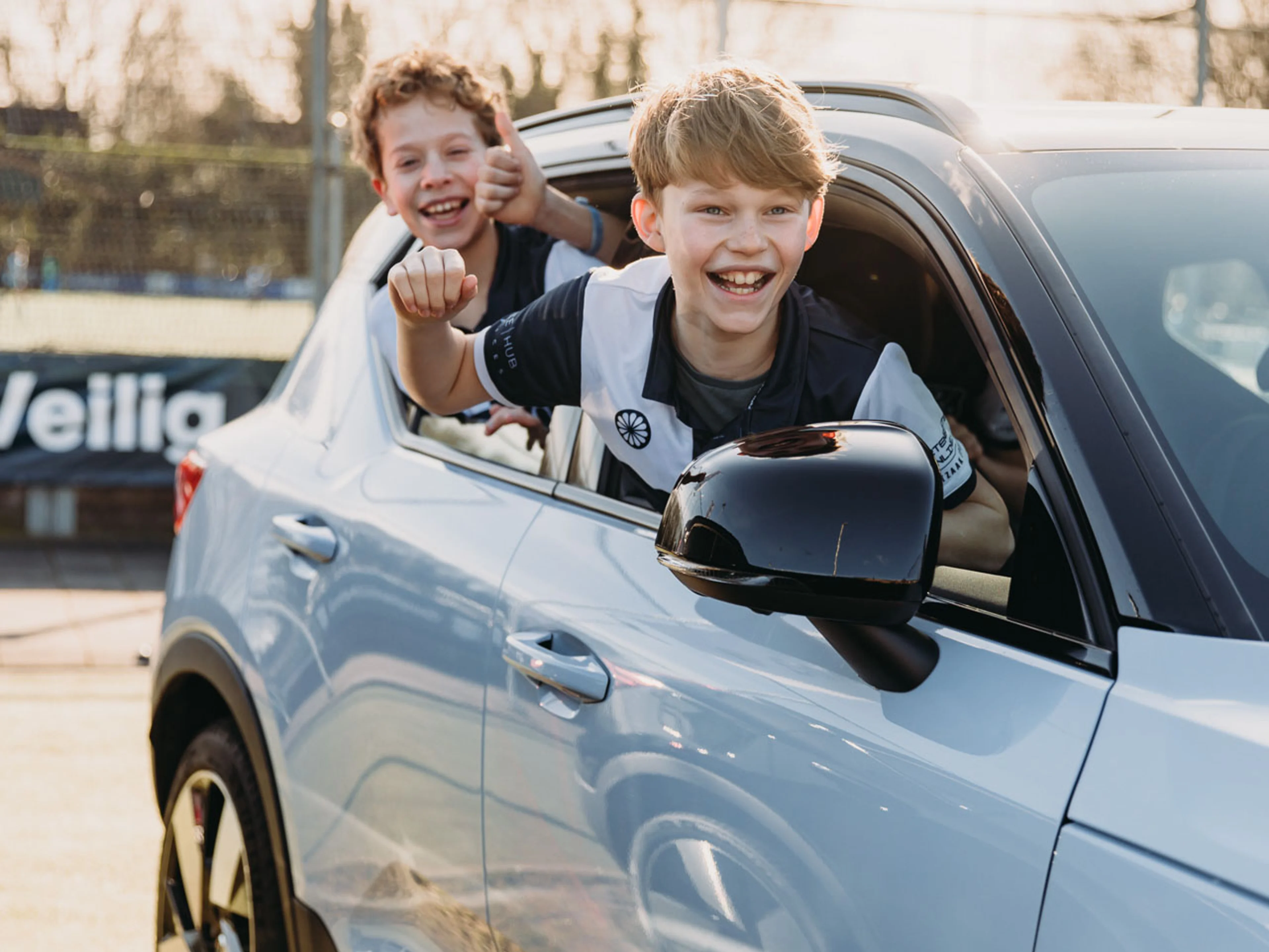 Jongens uit een Volvo