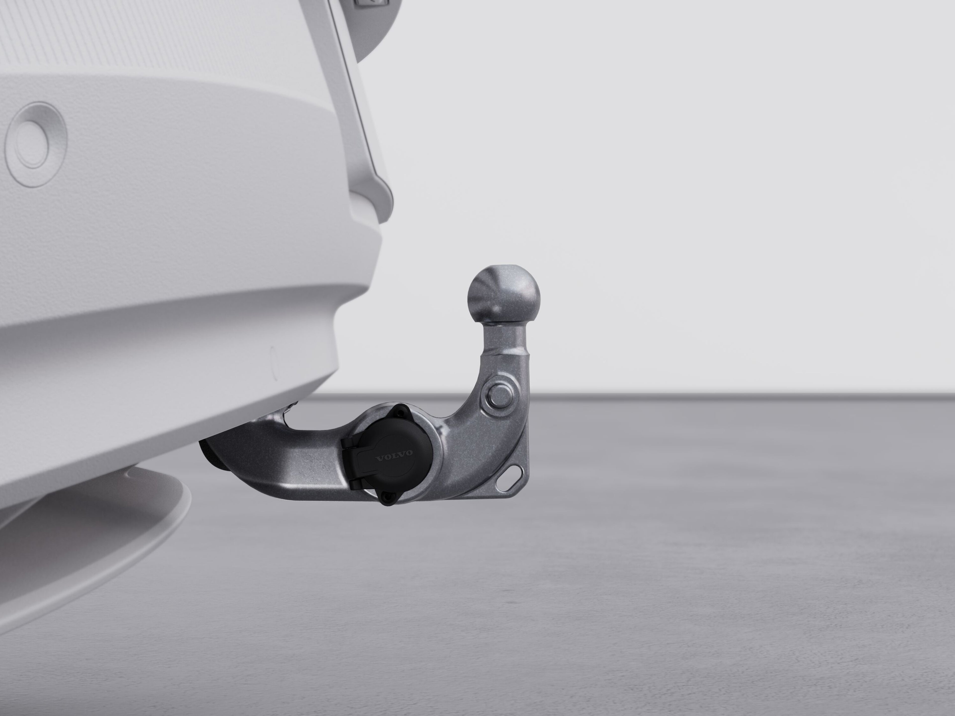 Gancio di traino ripiegabile, con cavo 13 poli