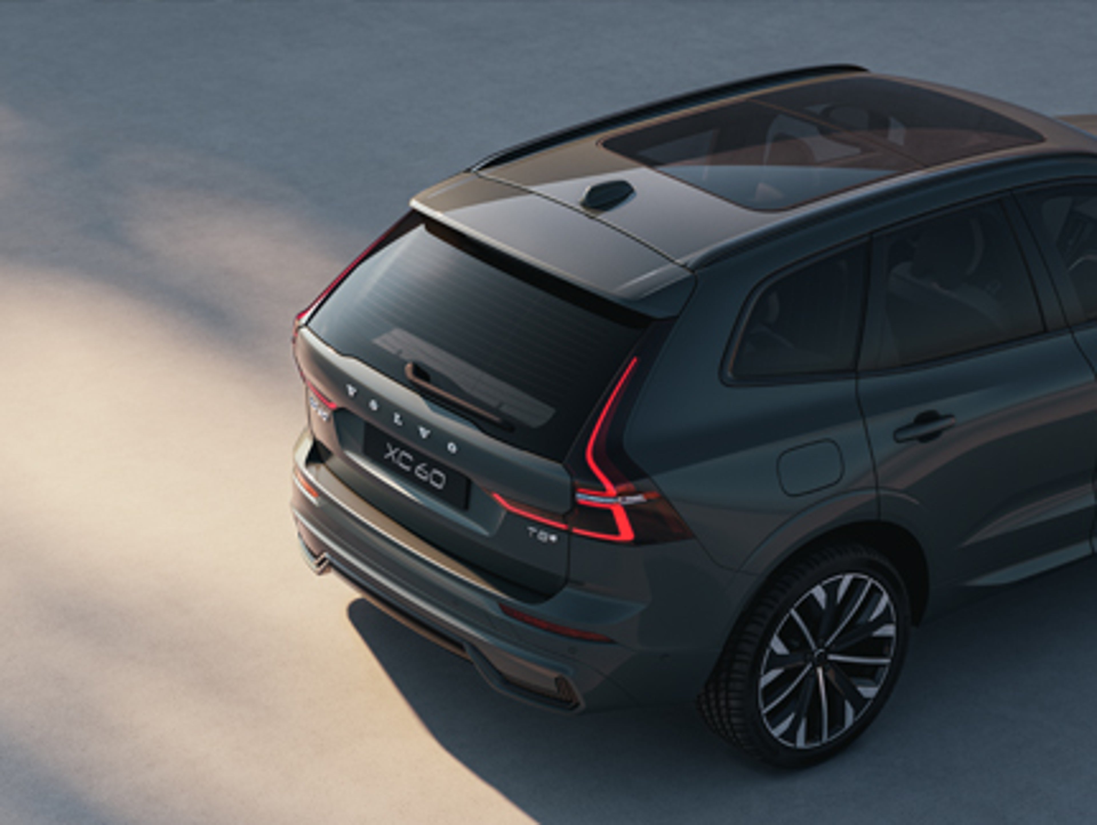 XC60 sett fra siden bak