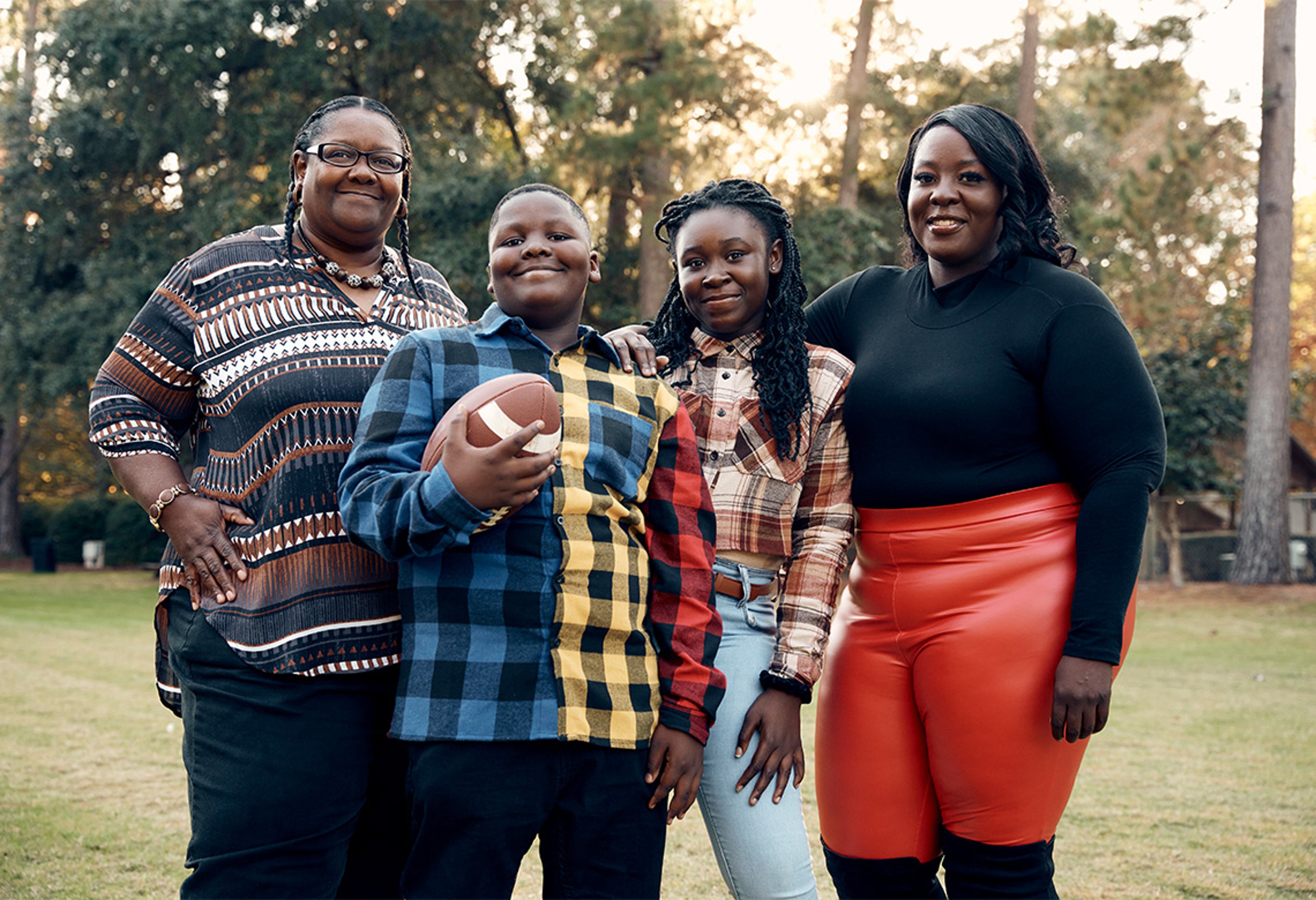 Volvo Embraces Community - Family smiling together