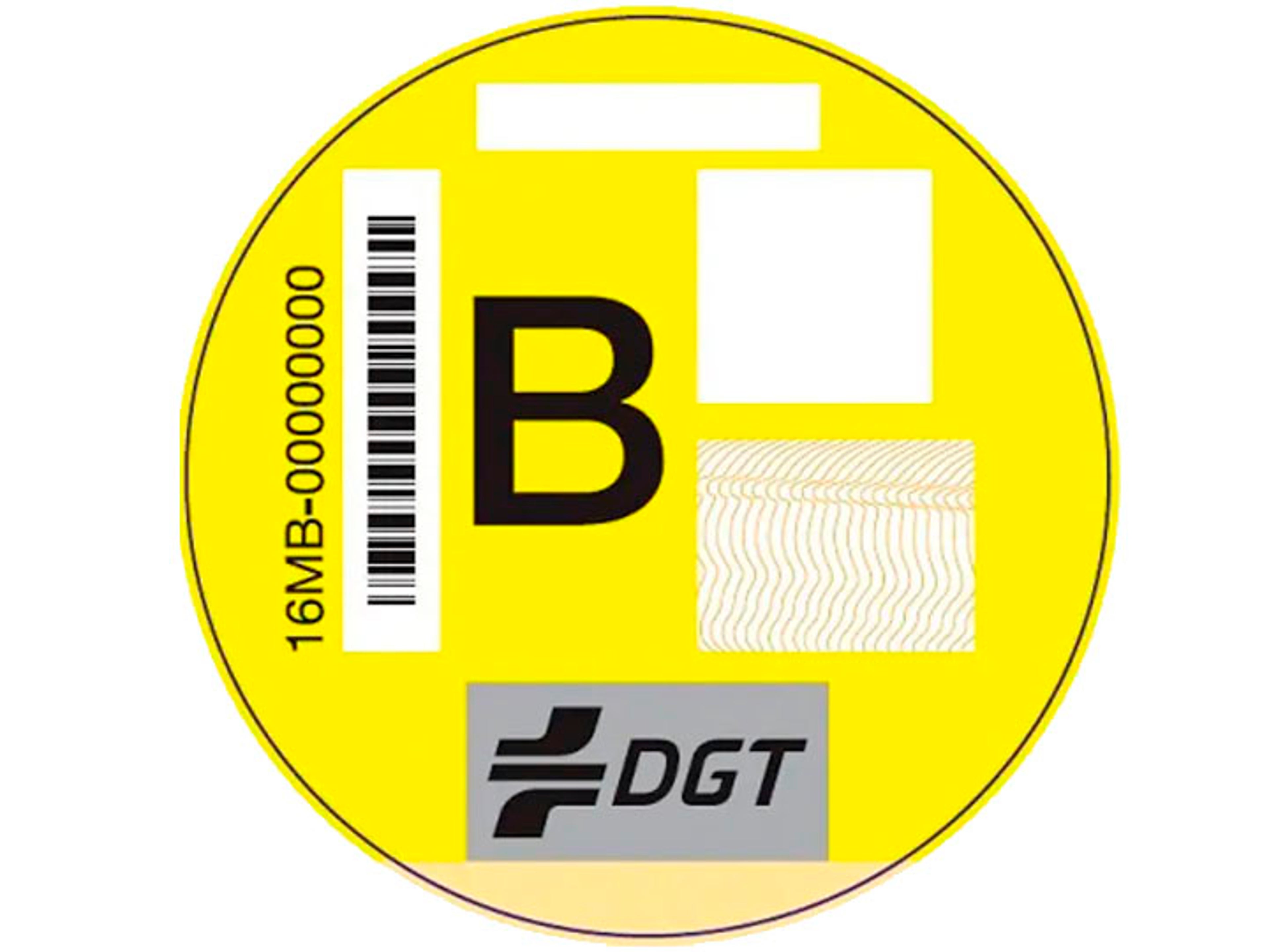 Etiqueta medioambiental B