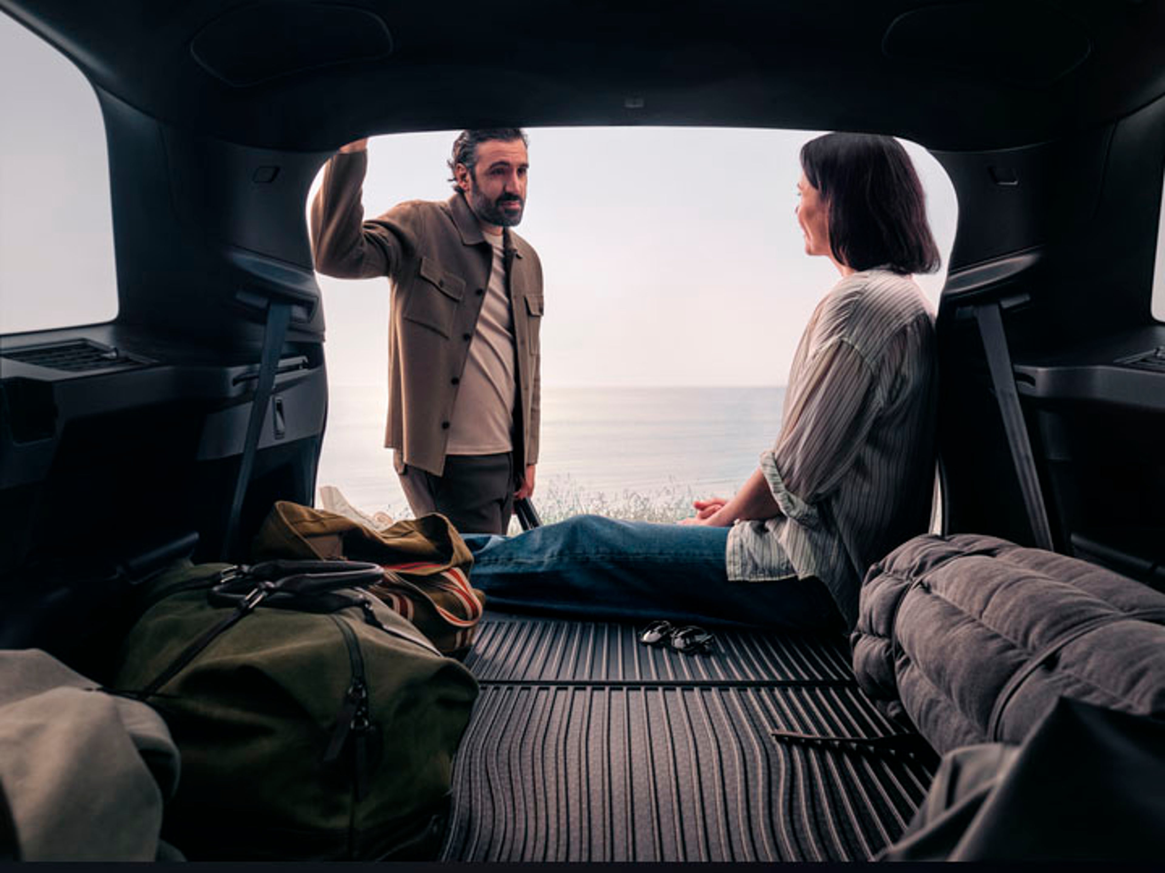 Volvo XC90 vista aérea