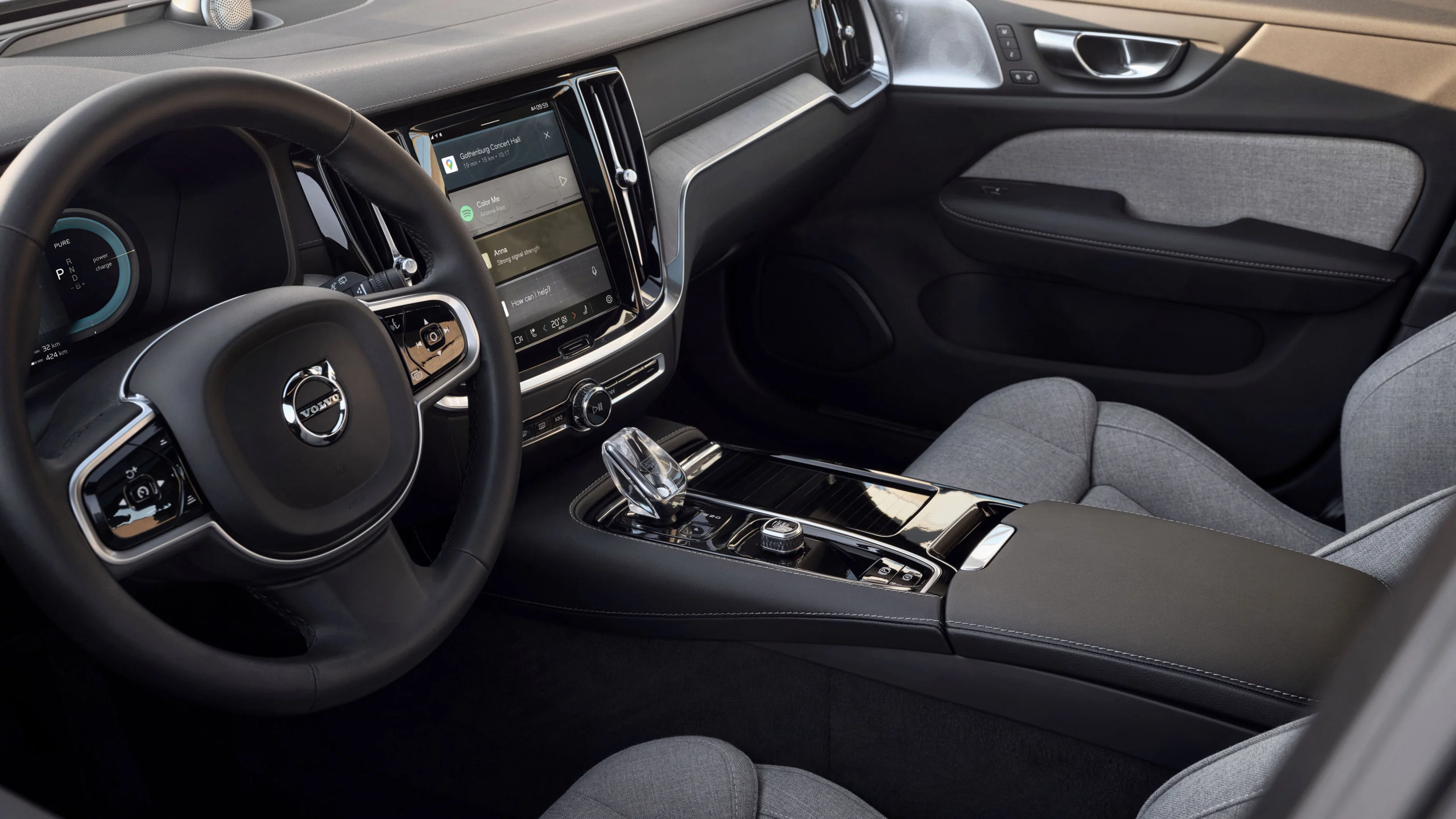 Intérieur avant V60
