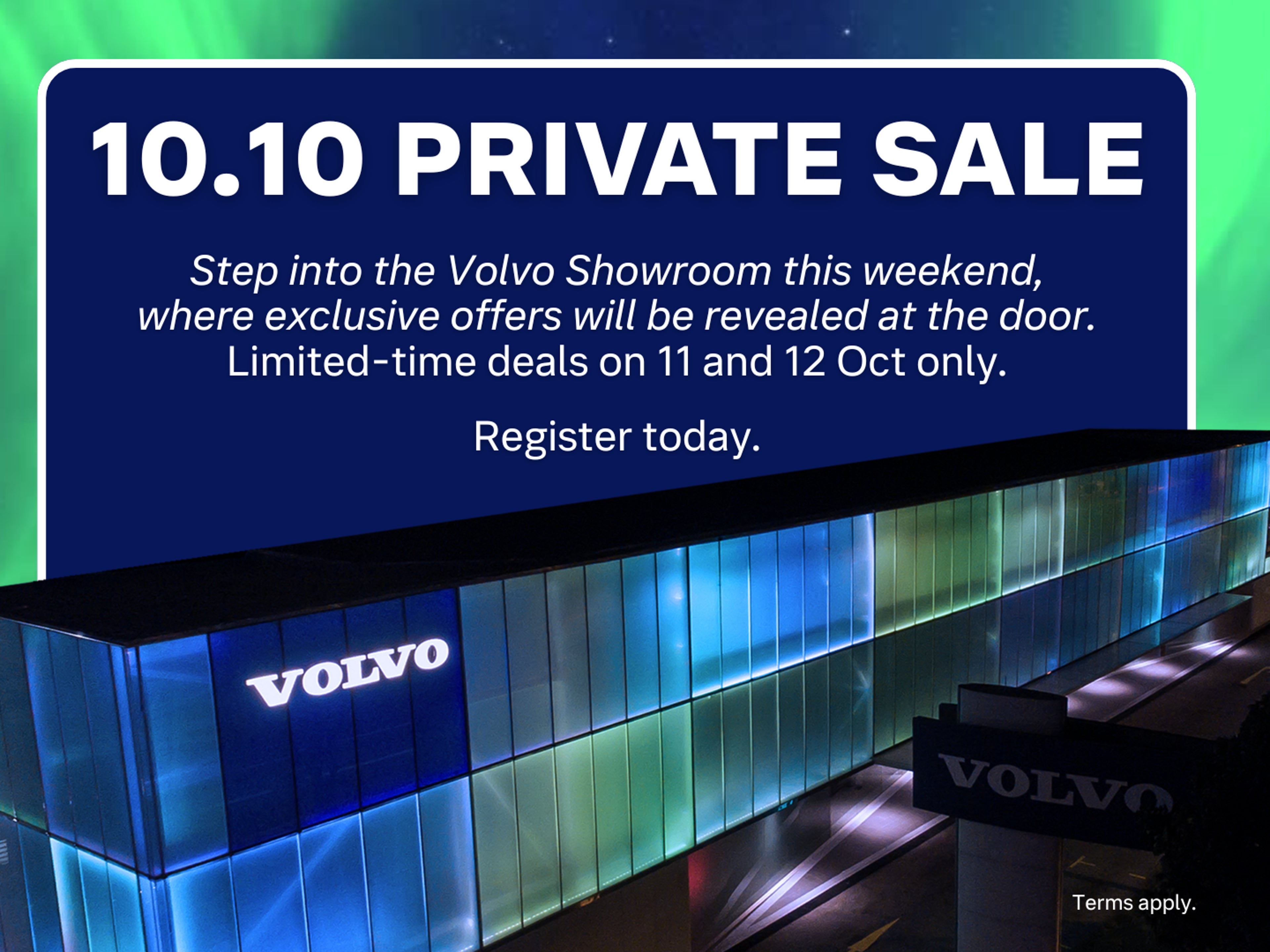 Private Sale 10.10