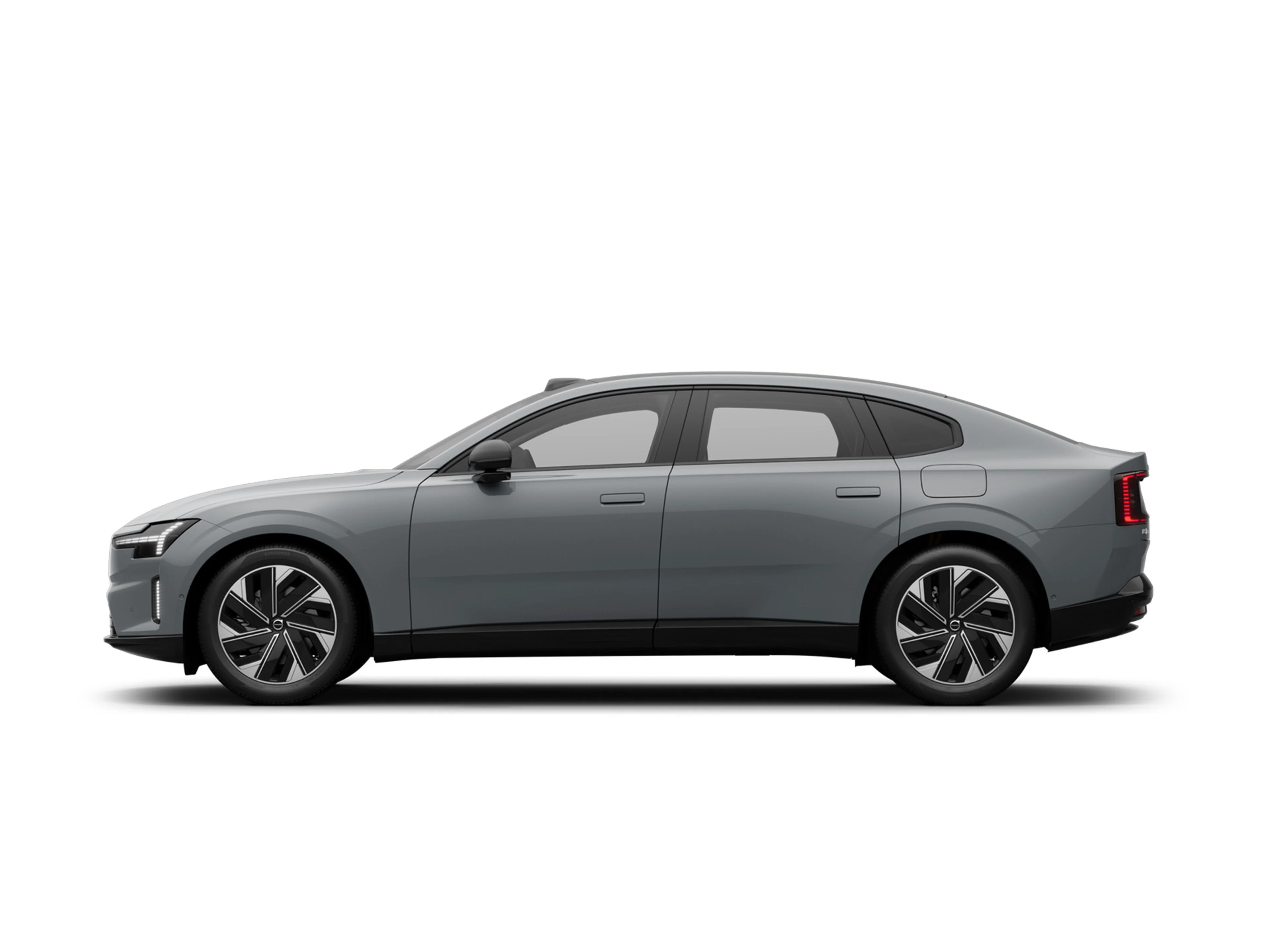 Seitenansicht des Volvo ES90.